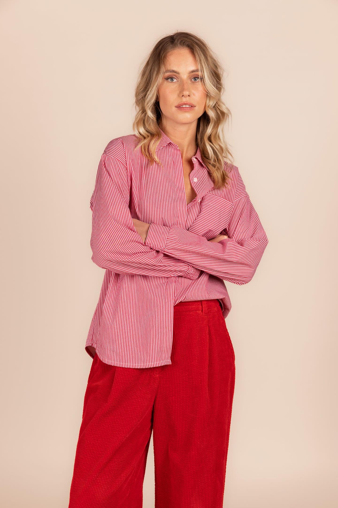 BROEK IN RIBFLUWEEL (8500)