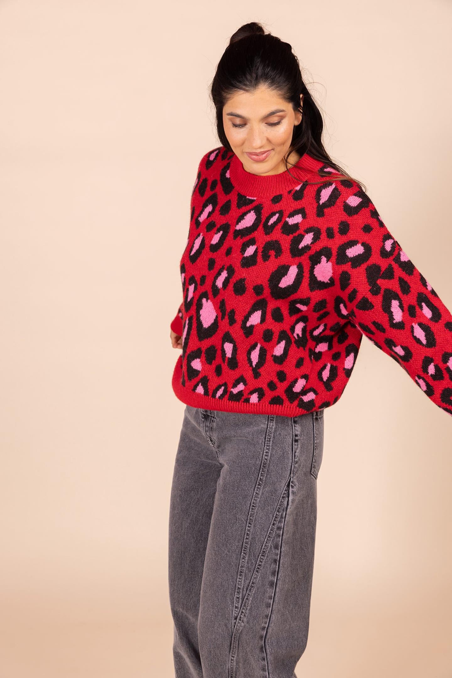 WIJDE BROEK MET DECOUPES (8508)