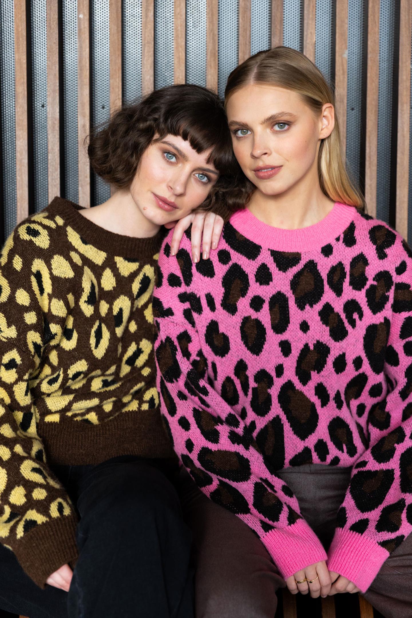 LEOPARD SWEATER (8527)