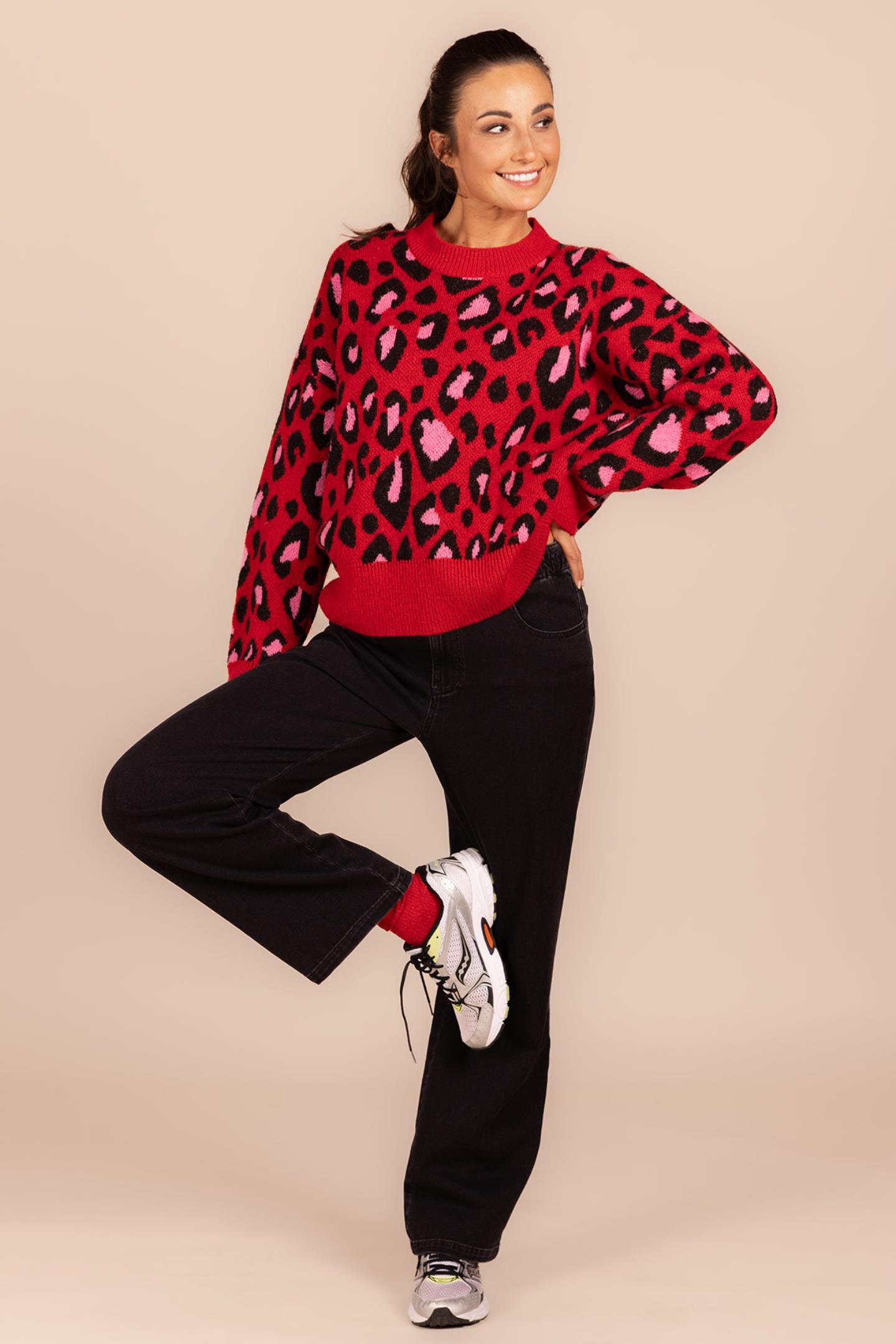 LEOPARD SWEATER (8527)