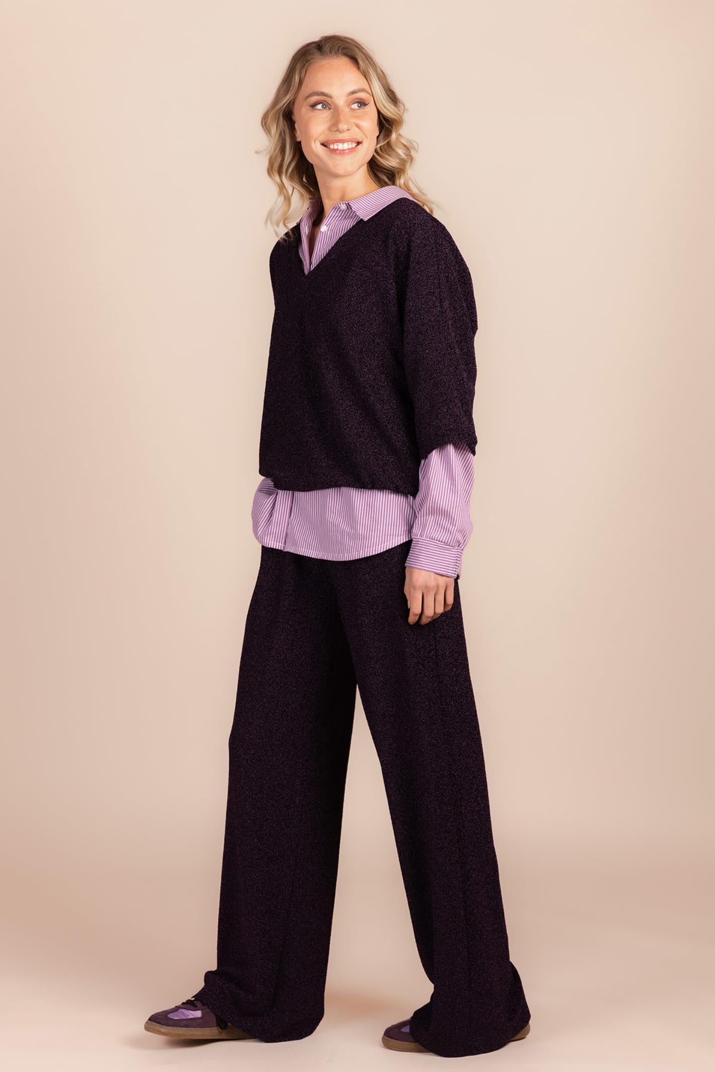 SPRANKELENDE BLOUSE (8597)