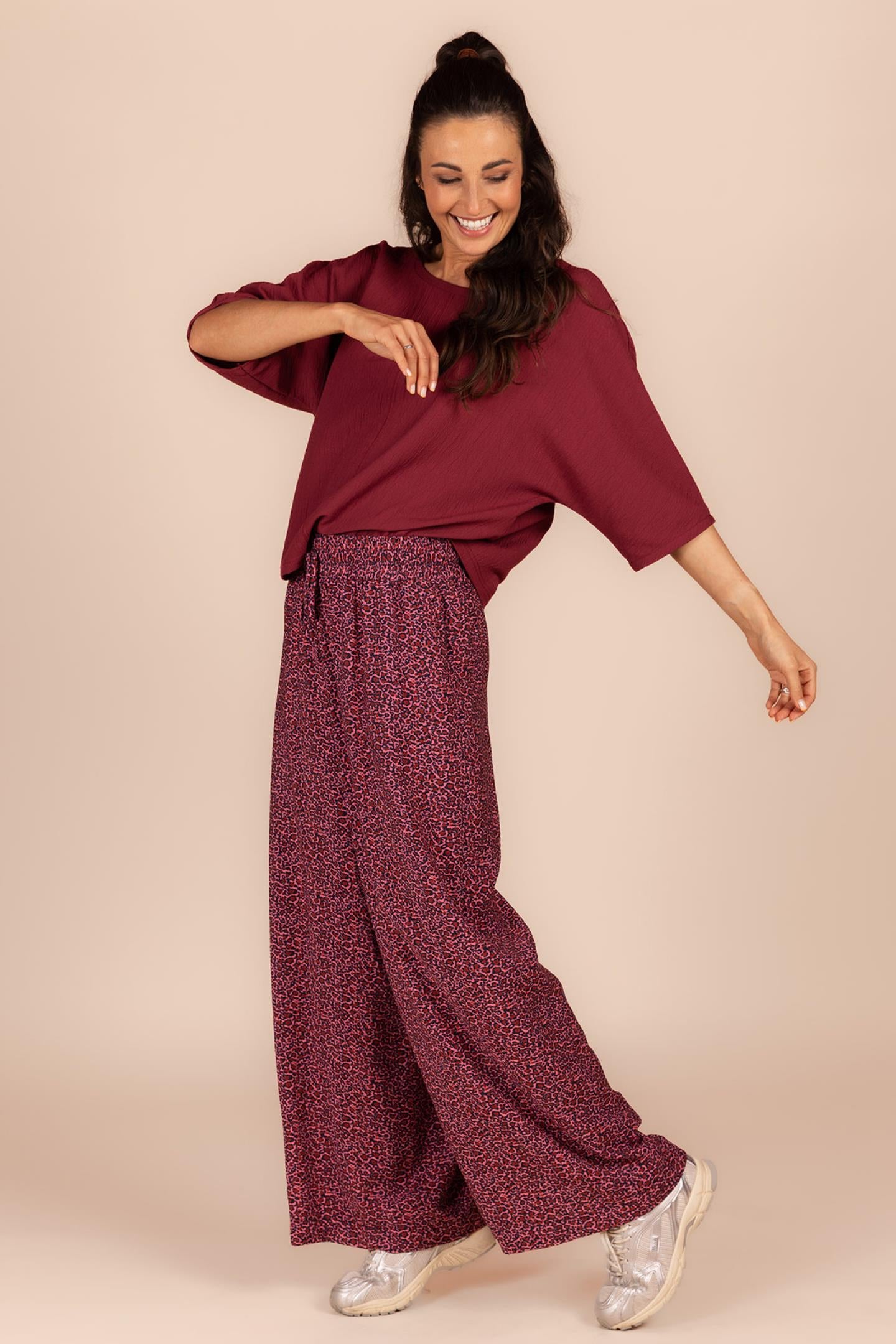 BLOUSE MET KIMONOMOUW (8600)