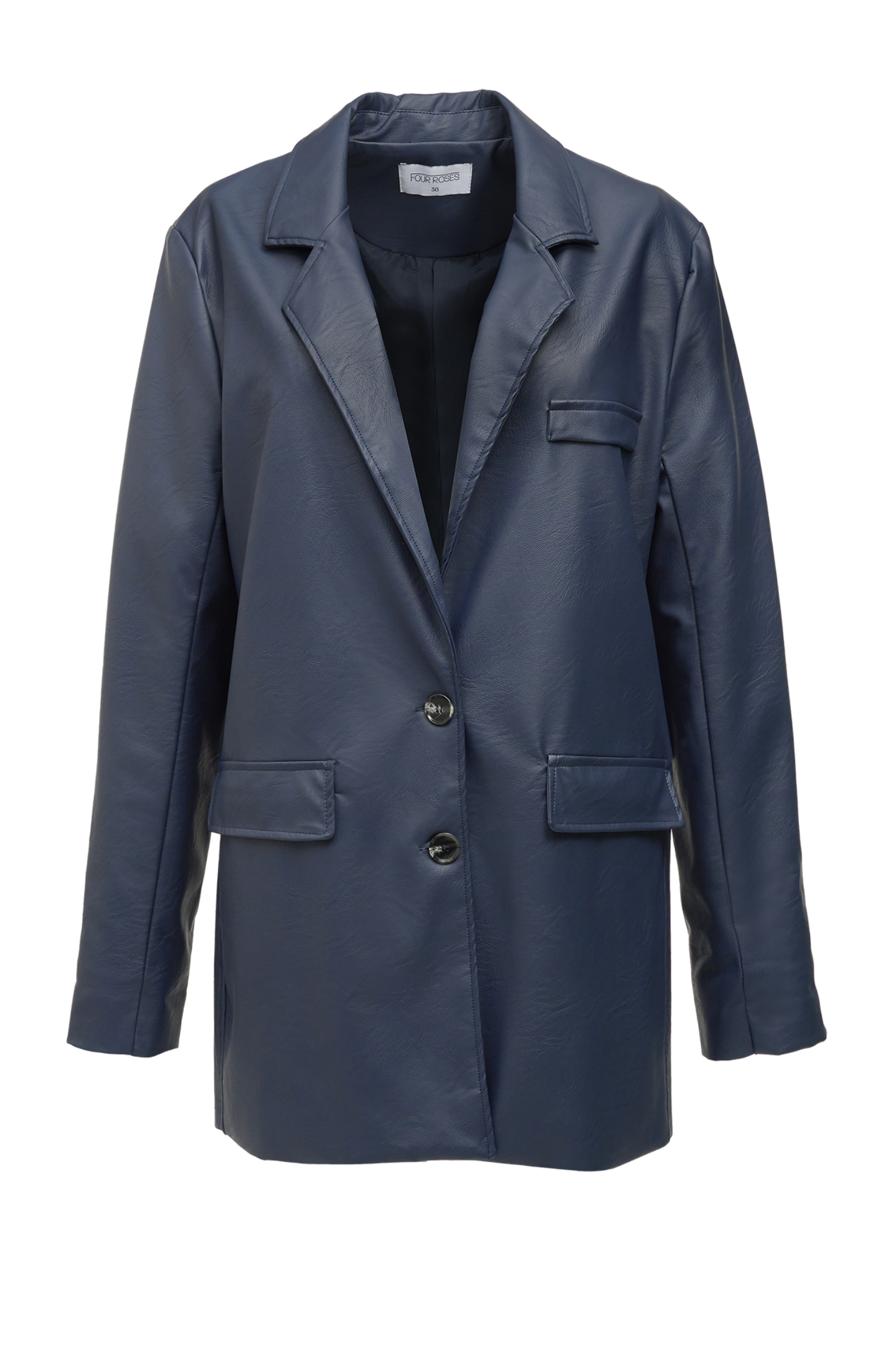 CASUAL BLAZER IN IMITATIELEER (8604)