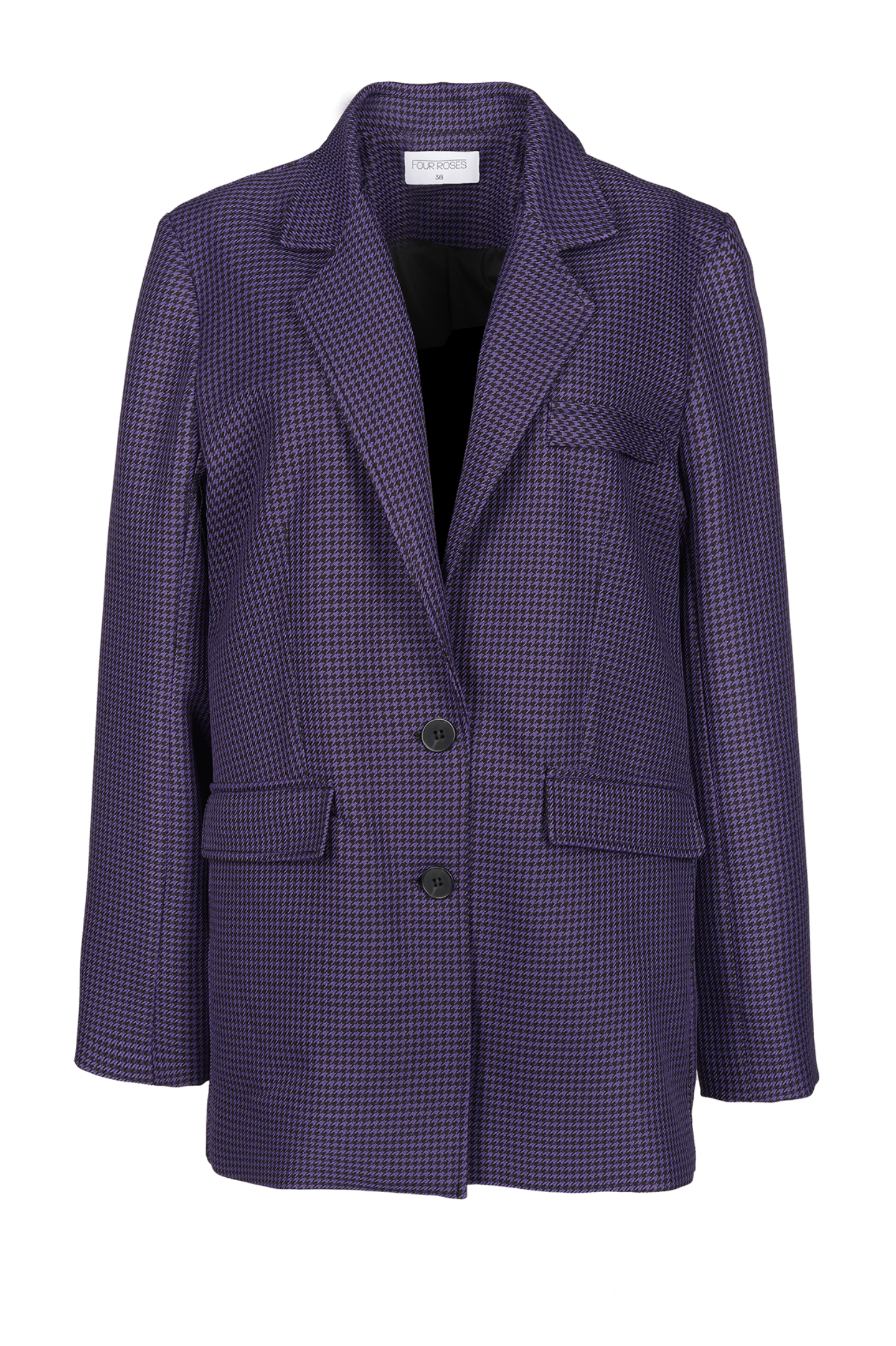 BLAZER MET PIED DE POULE DESSIN (8605)