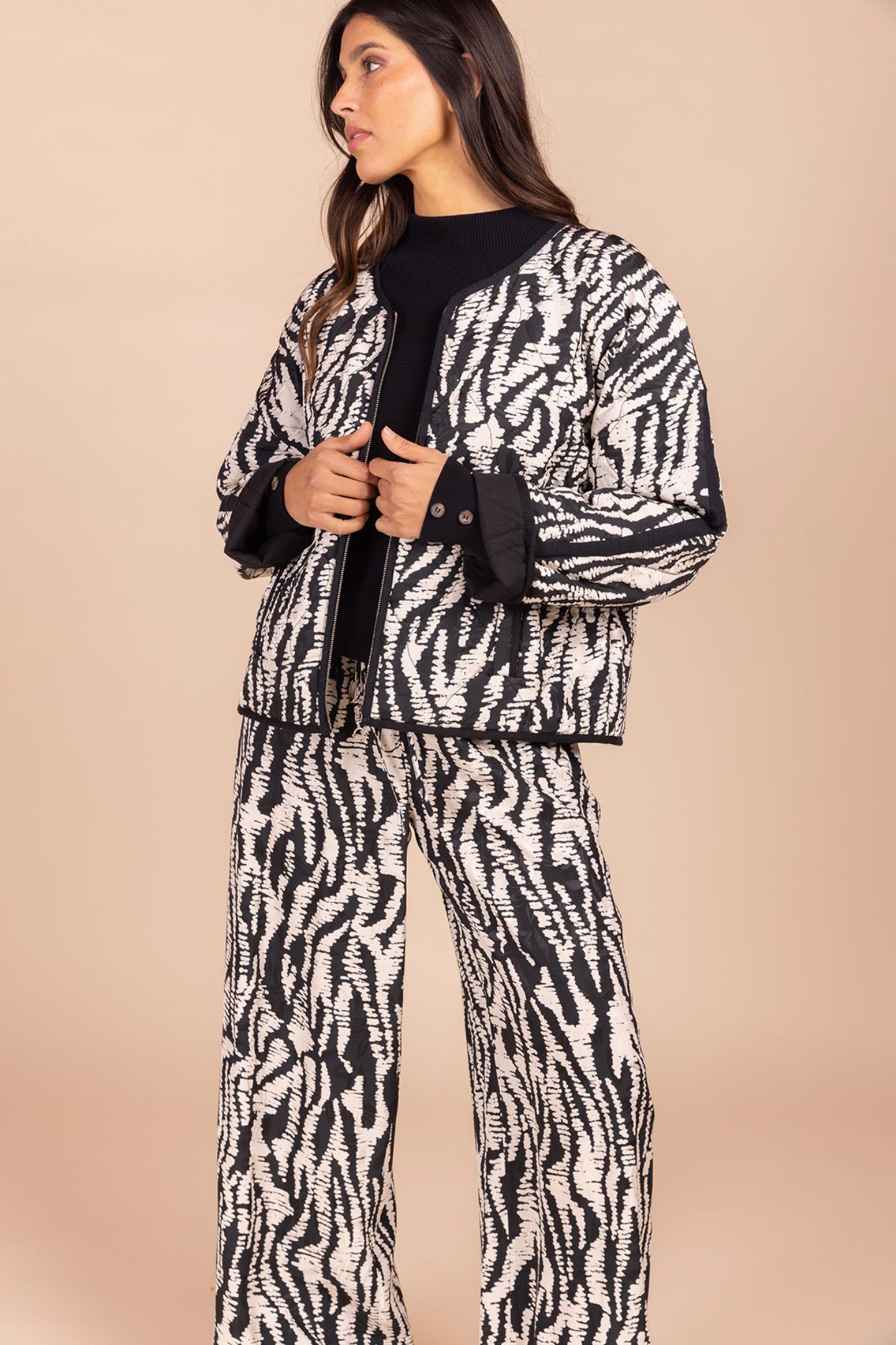 COMFY BROEK BICOLOUR (8609)