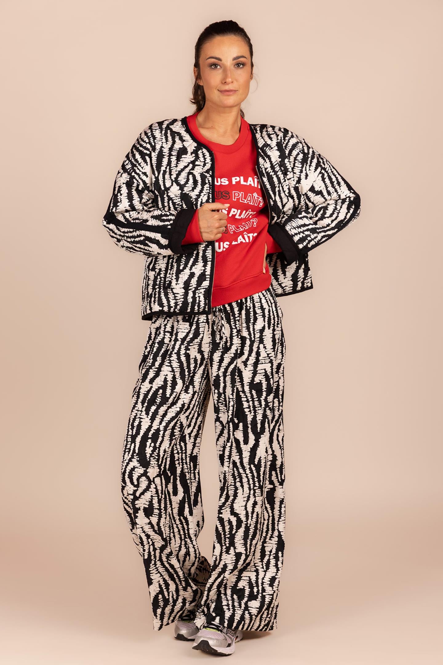 COMFY BROEK BICOLOUR (8609)