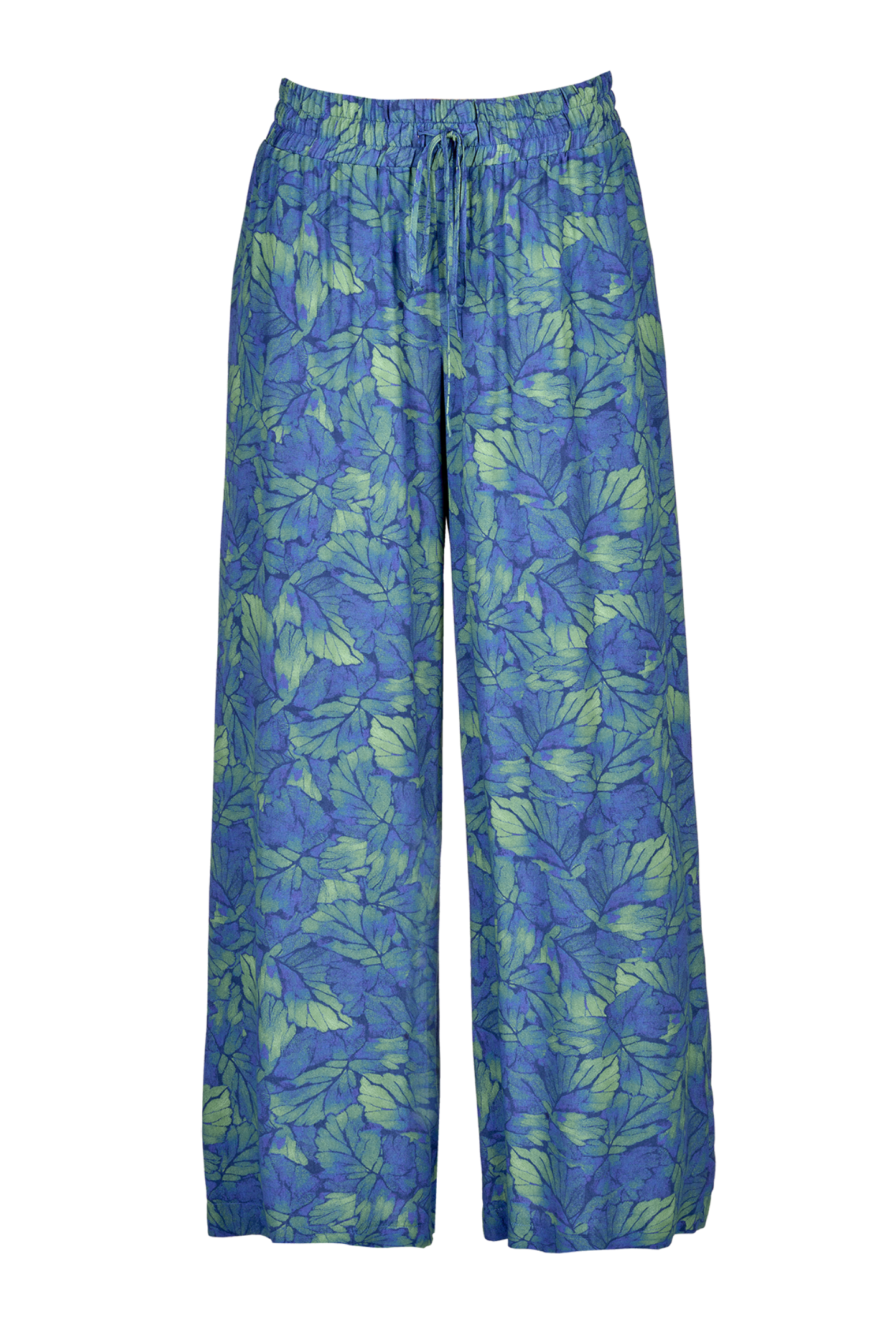 COMFY BROEK MET BOTANISCHE PRINT (8611)