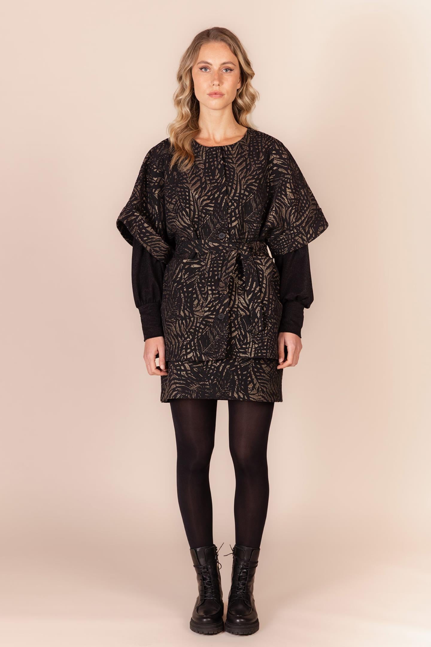 MINI ROK IN JACQUARD (8622)