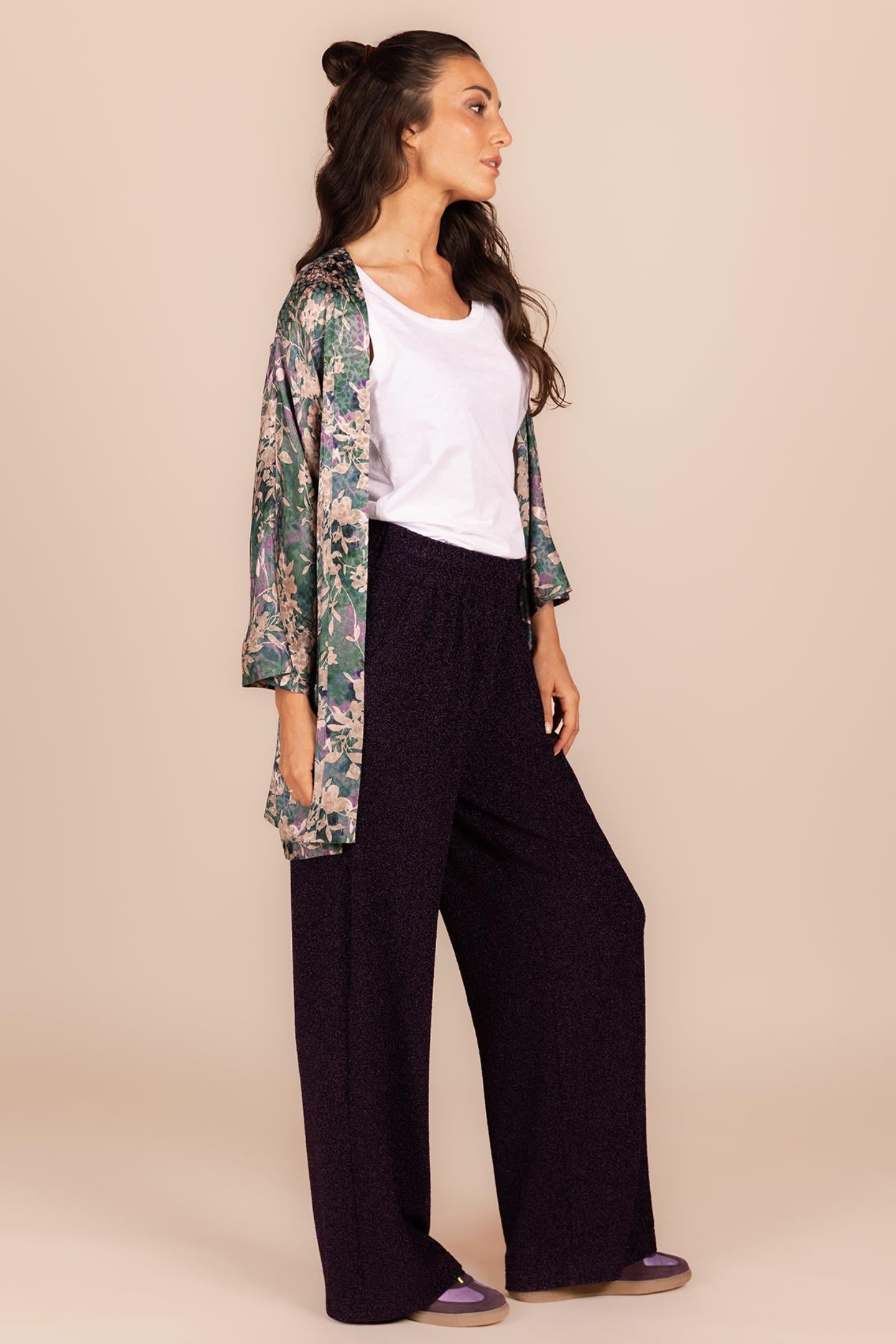 LUCHTIGE KIMONO IN JACQUARD (8635)