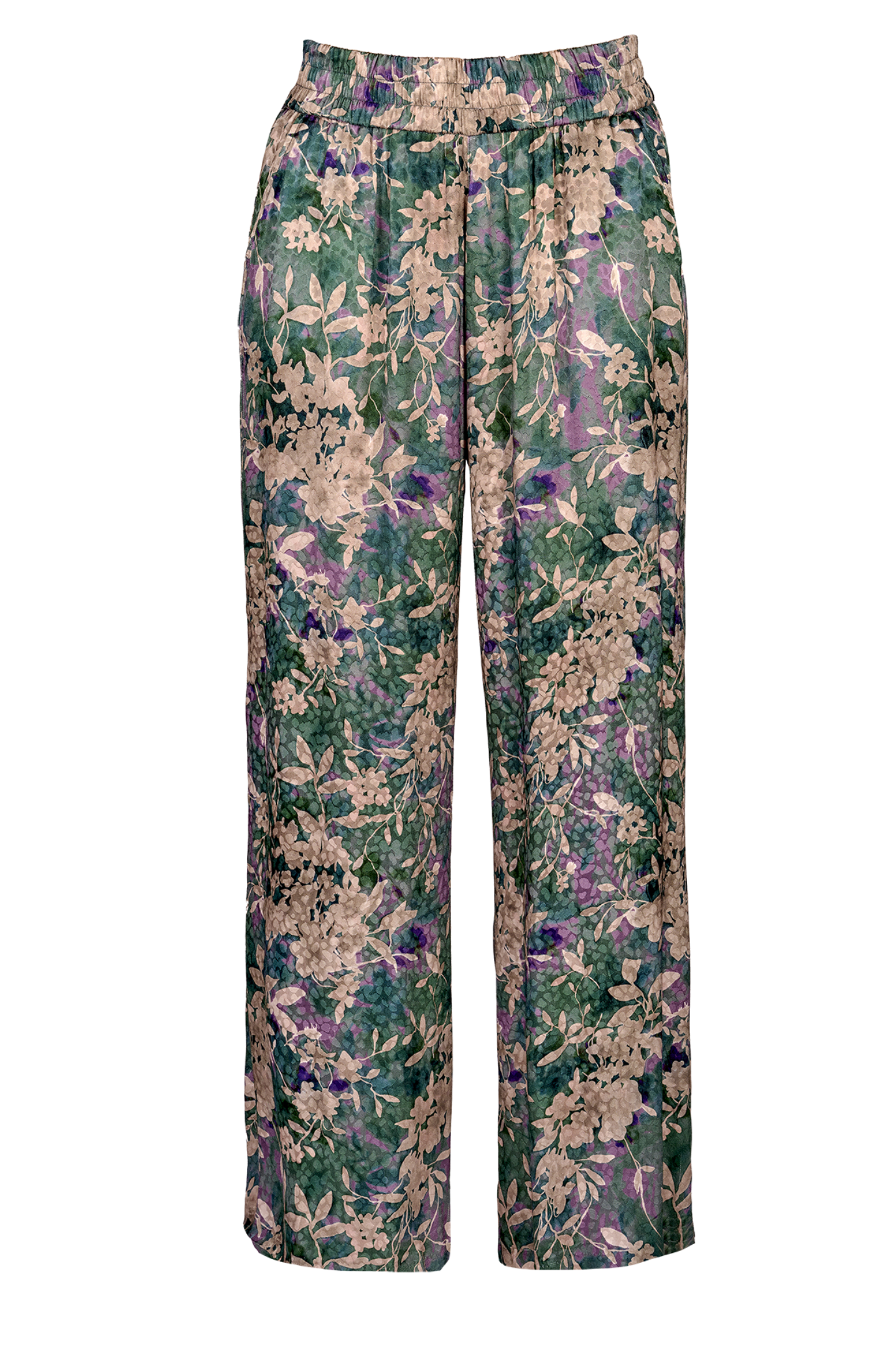LUCHTIGE BROEK IN JACQUARD (8636)