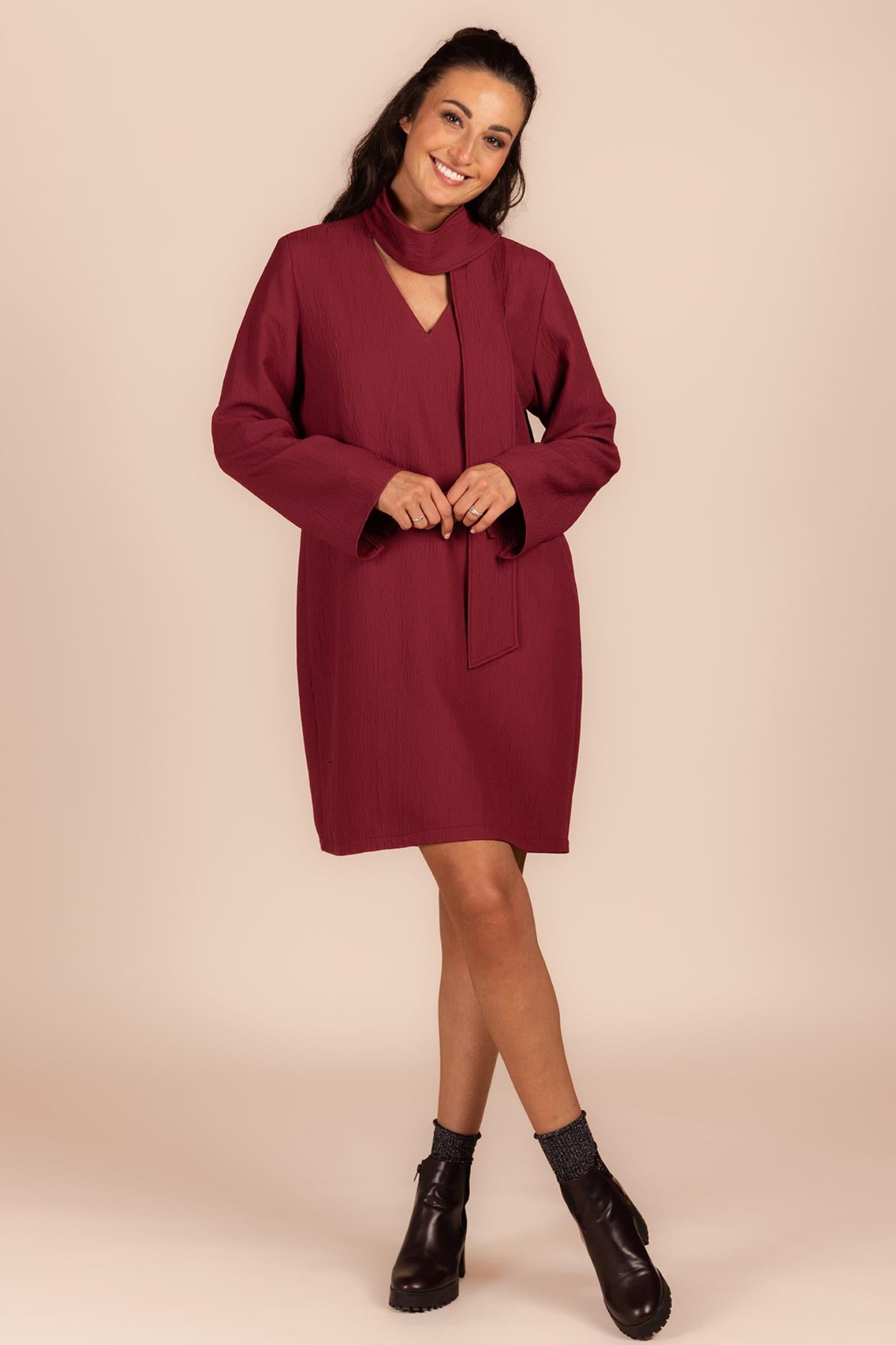 MINI JURK MET SJAAL (8648)