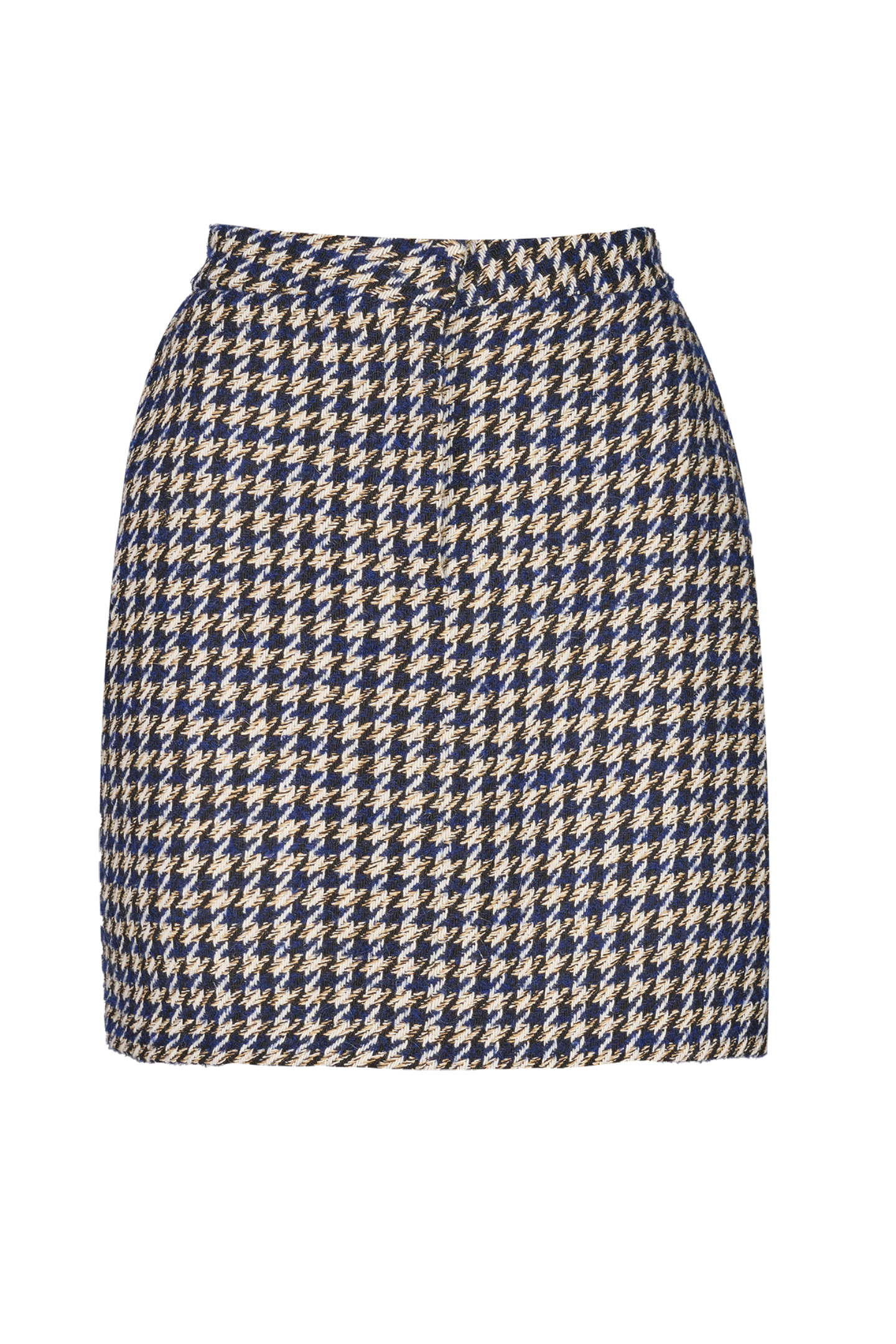 MINI ROK MET PIED DE POULE DESSIN (8649)