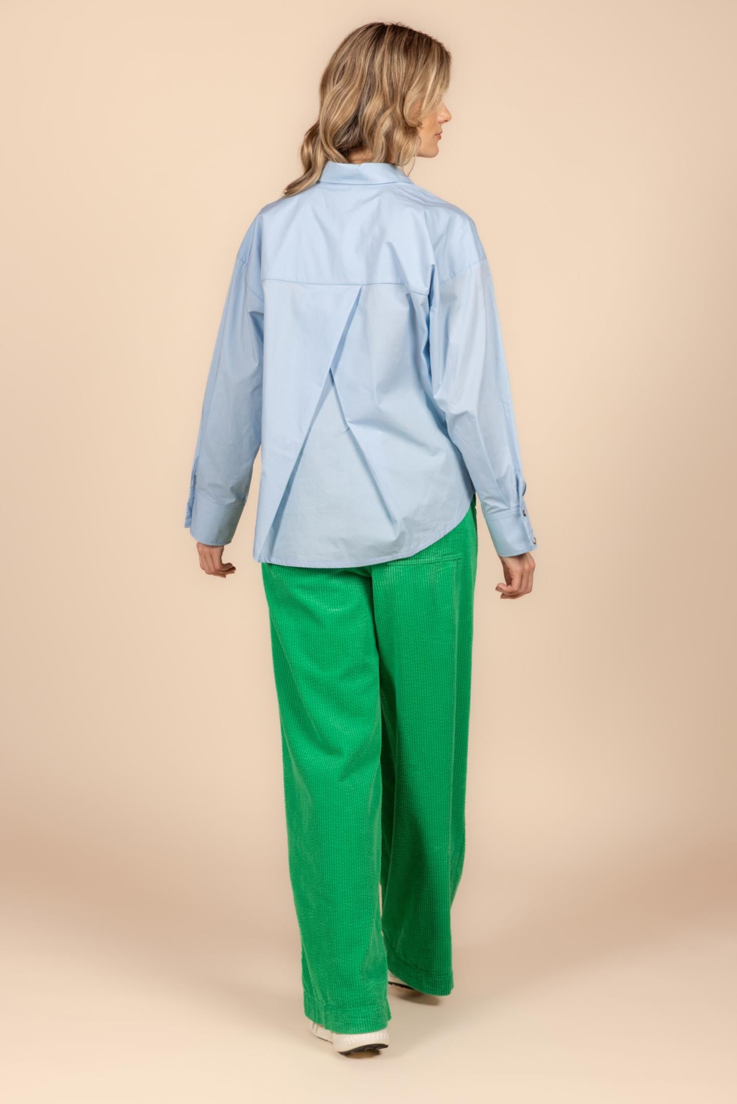 BROEK IN RIBVELOURS (9500)