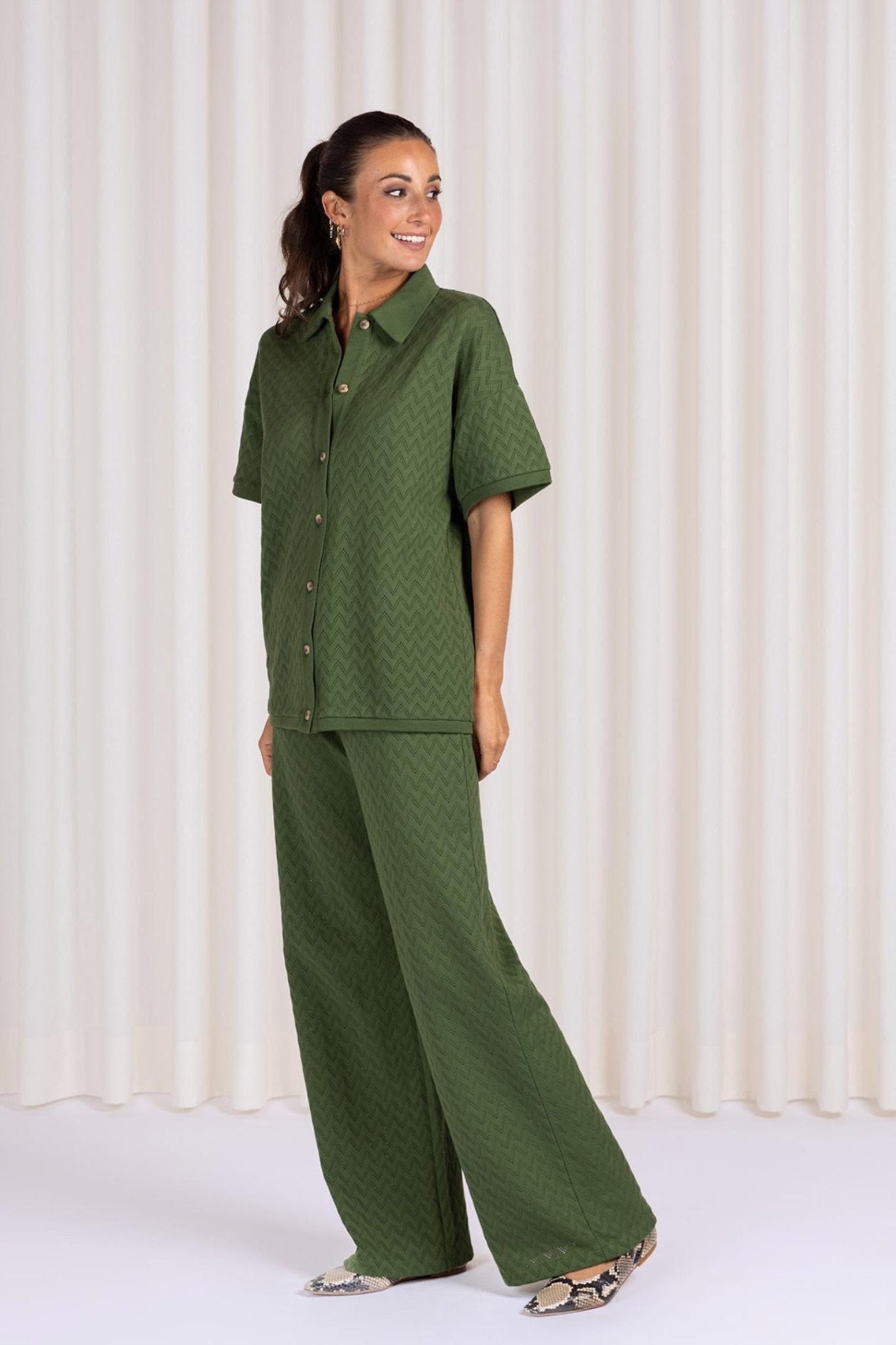 BROEK IN AJOUR (9055) - Four Roses