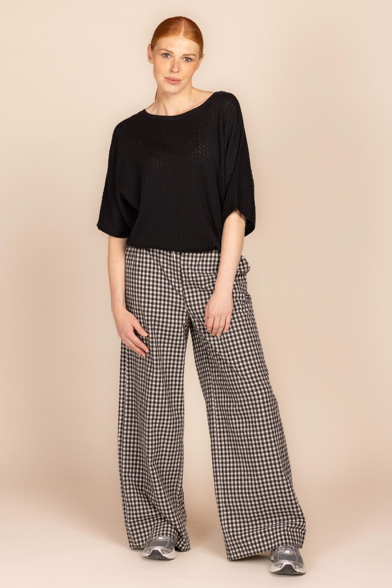 CHECKED TROUSERS (9079) - Four Roses