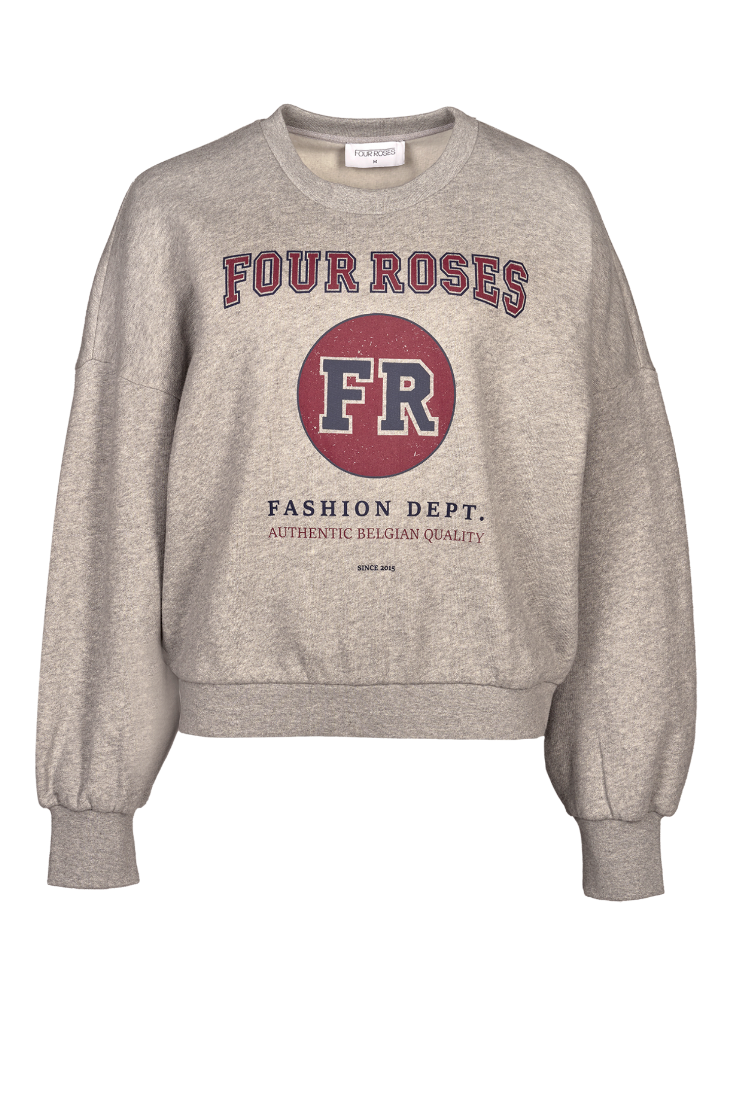 COLLEGE SWEATER FOUR ROSES (C8662)