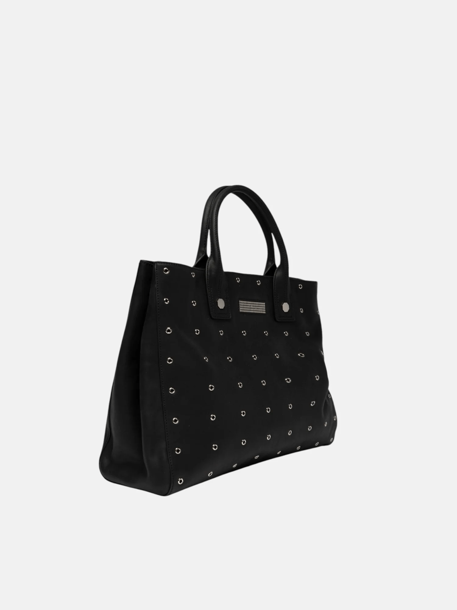 CLIO - EYELETS (BLACK SILVER) - Four Roses