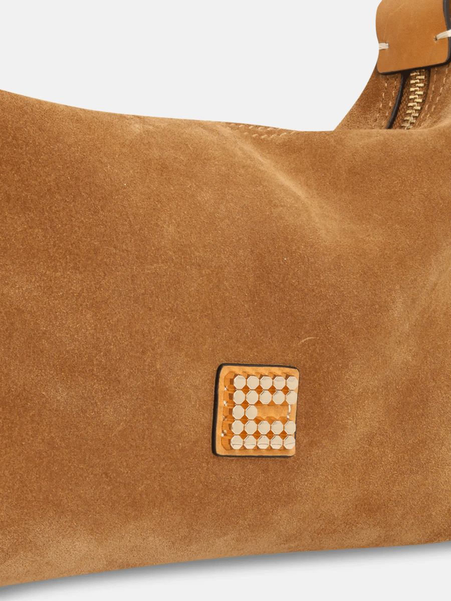 CLIO GOLDBRENNER - Charly Mini Suede - Brown - Four Roses