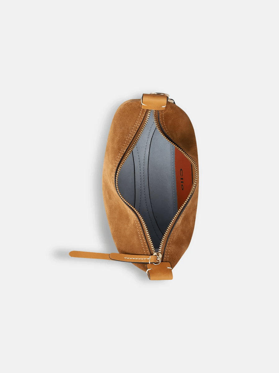 CLIO GOLDBRENNER - Charly Mini Suede - Brown - Four Roses