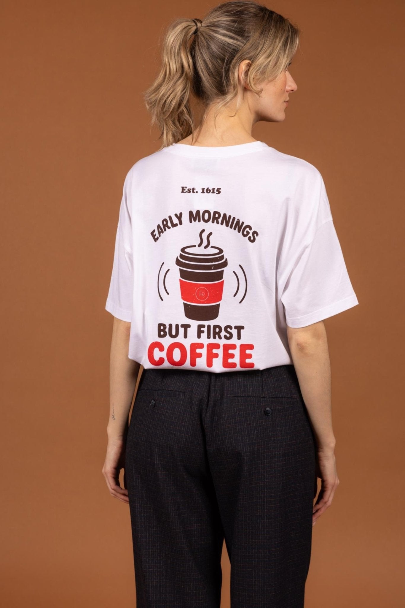 COFFEE T-SHIRT (9662) - Four Roses