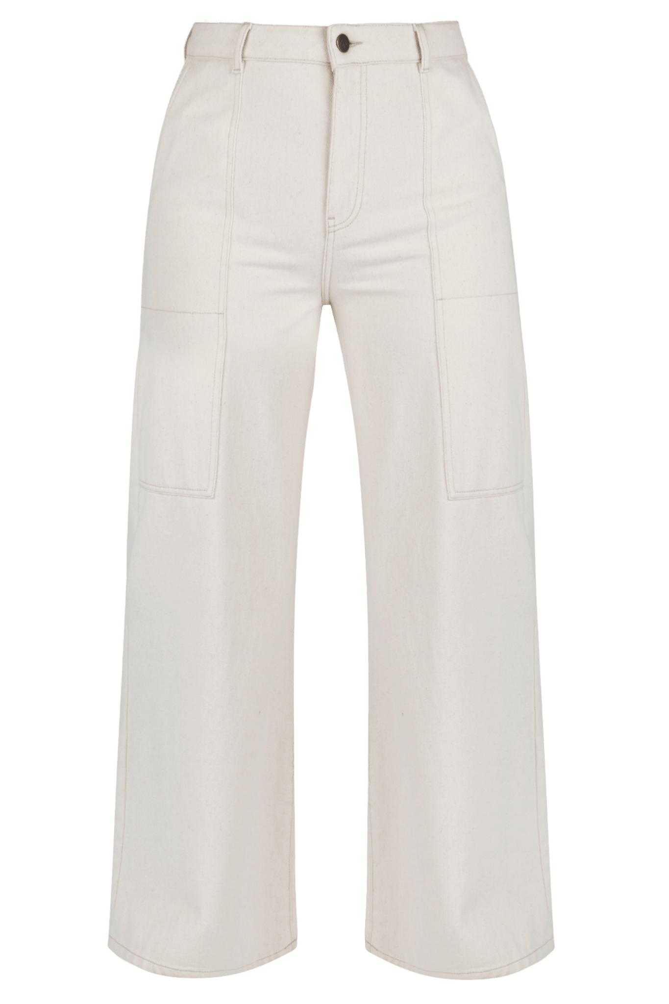 ECRU DENIM MET ZAKKEN WIDE FIT (9659) - Four Roses