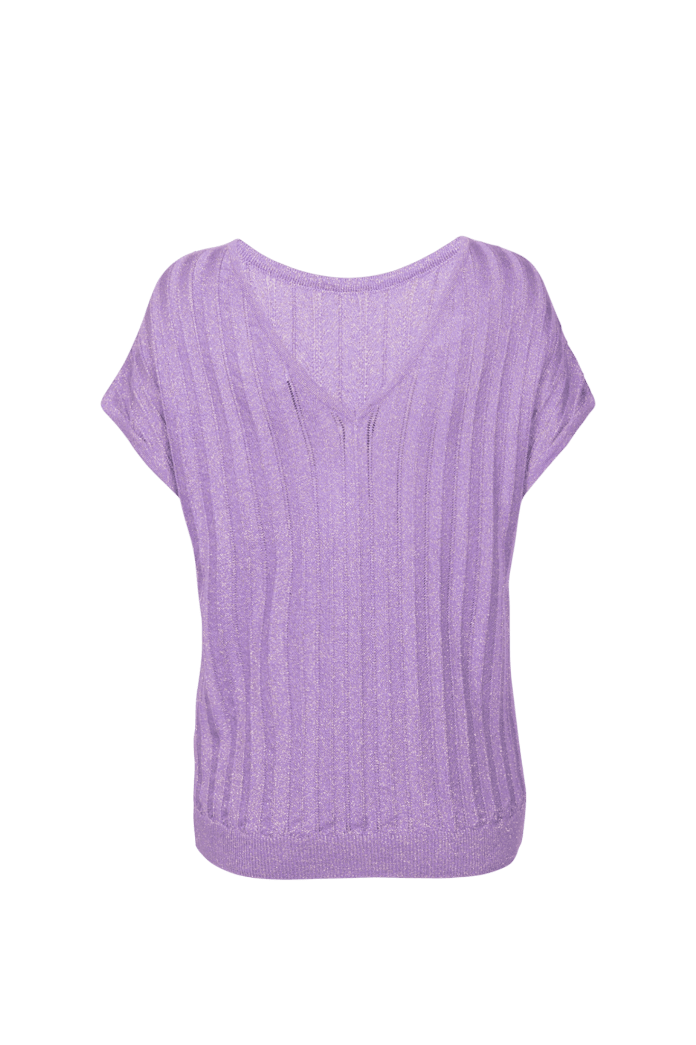 FINE KNIT SWEATER WITH SUBTLE GLITTER (9037) - Four Roses