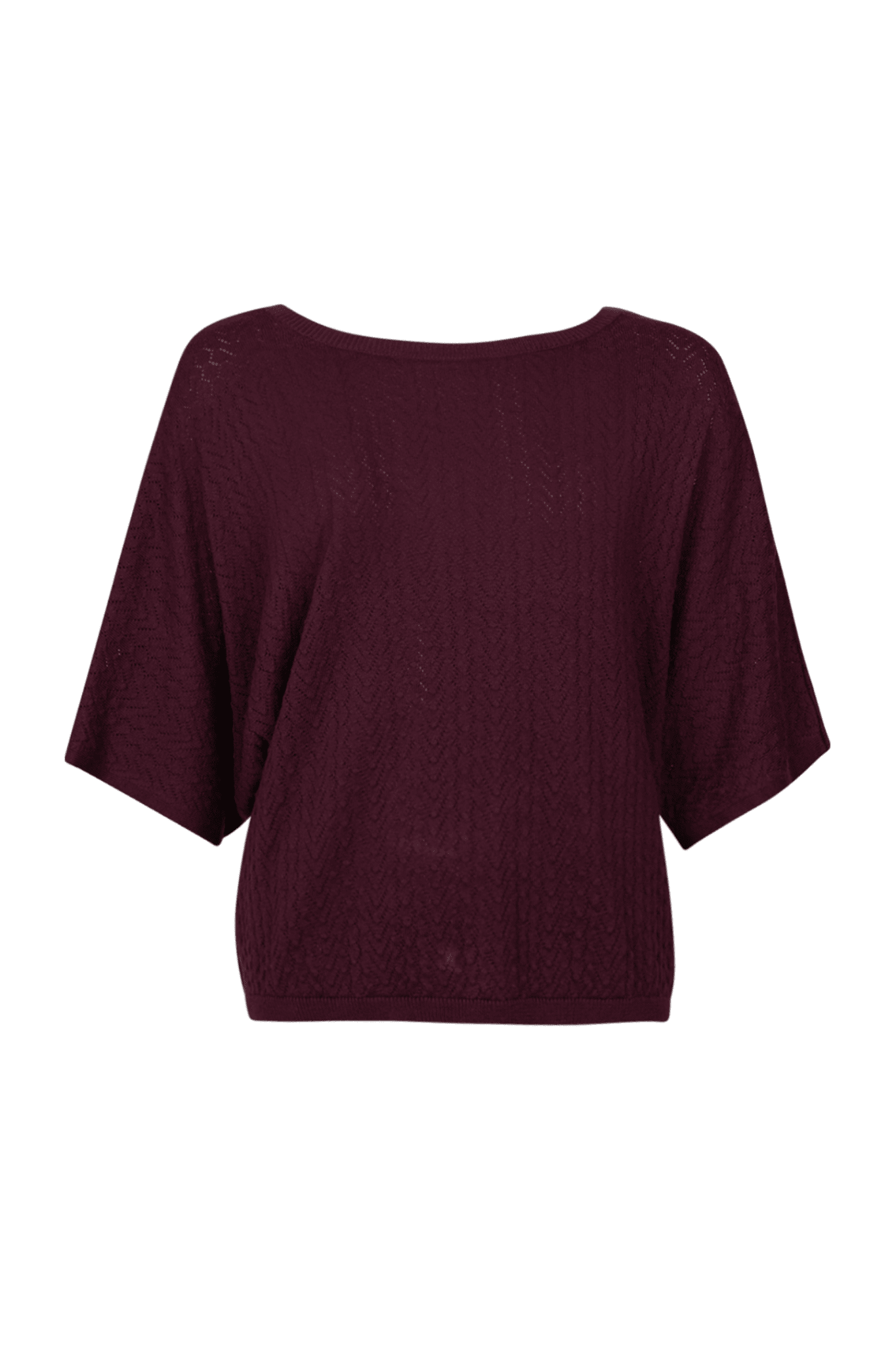 FIJNE KATOENEN SWEATER MET BOOTHALS (9020) - Four Roses