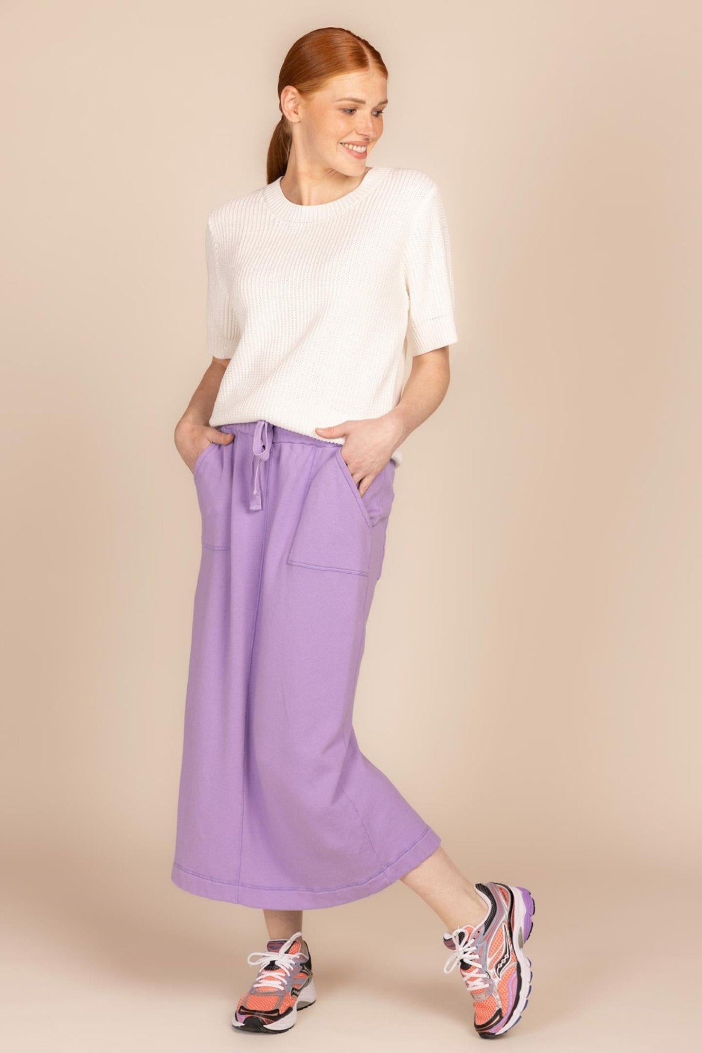 PULL EN MAILLE À MANCHES COURTES (9028) - Four Roses