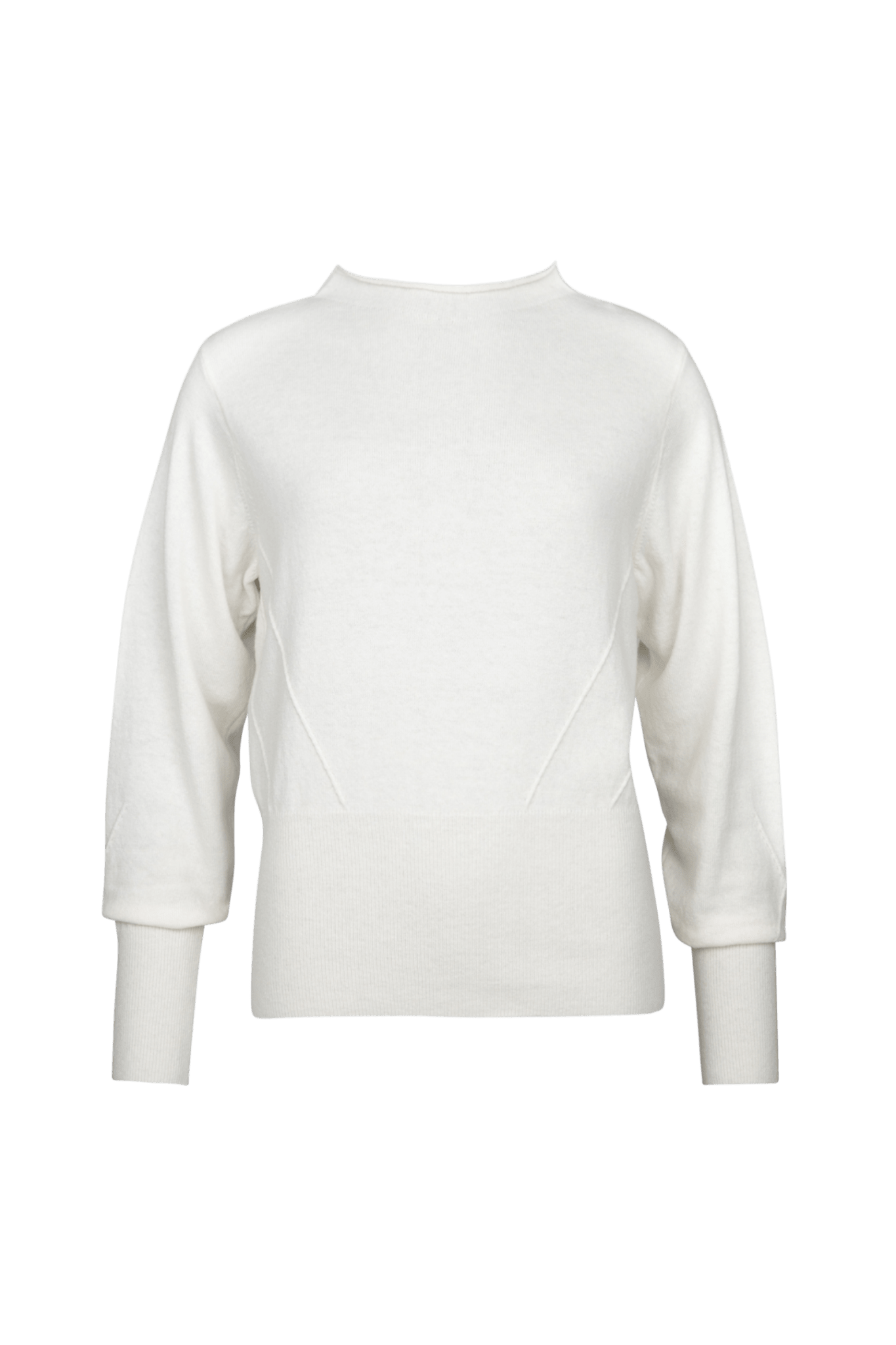 GEBREIDE TRUI IN MIX VAN CASHMERE EN VISCOSE (9529) - Four Roses