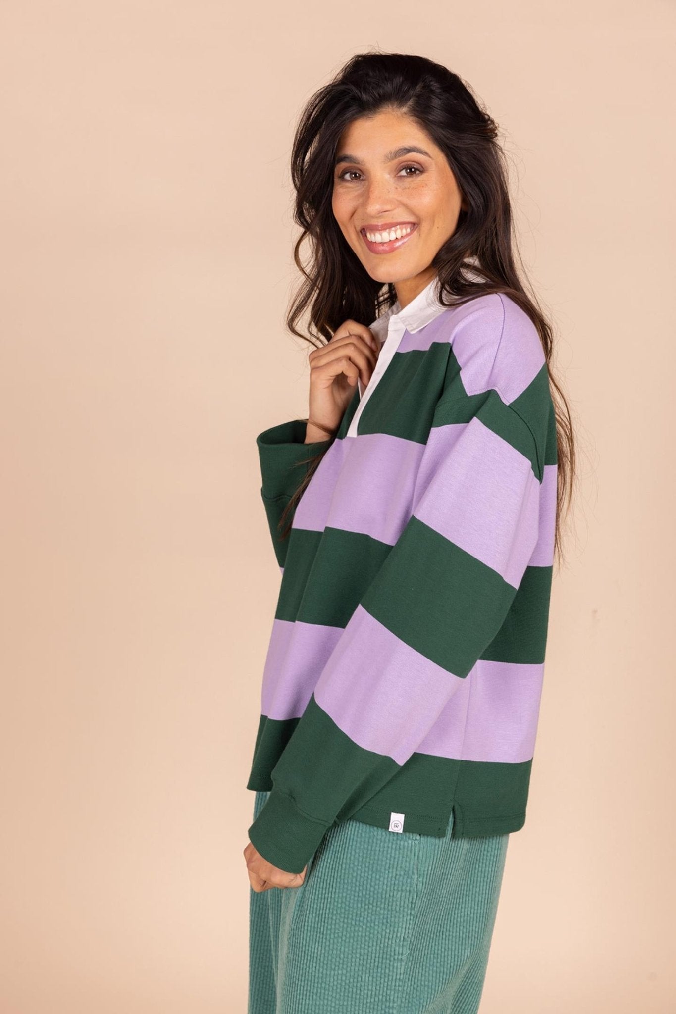 GESTREEPTE POLO (8538) - Four Roses