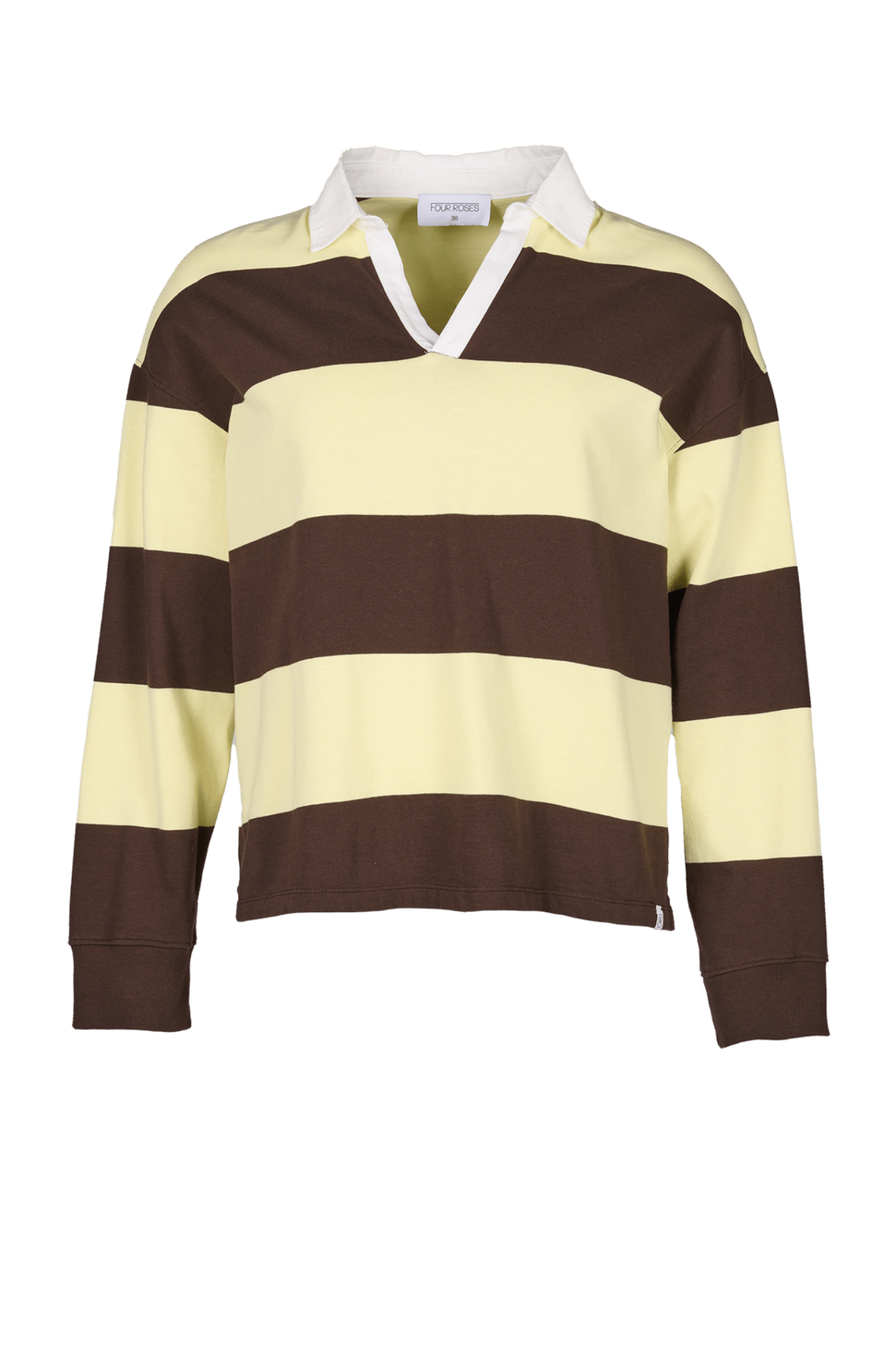 GESTREEPTE POLO (8538) - Four Roses