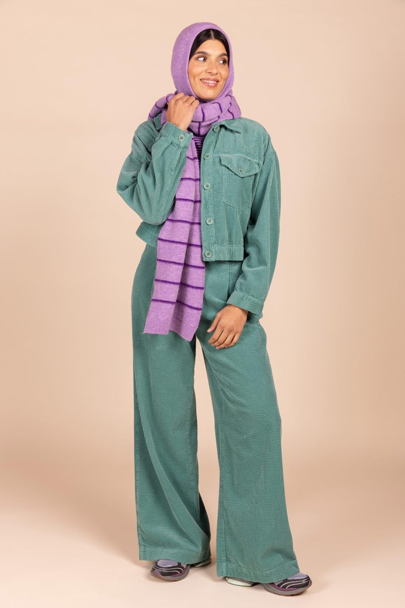 GESTREEPTE SJAAL (8566) - Four Roses