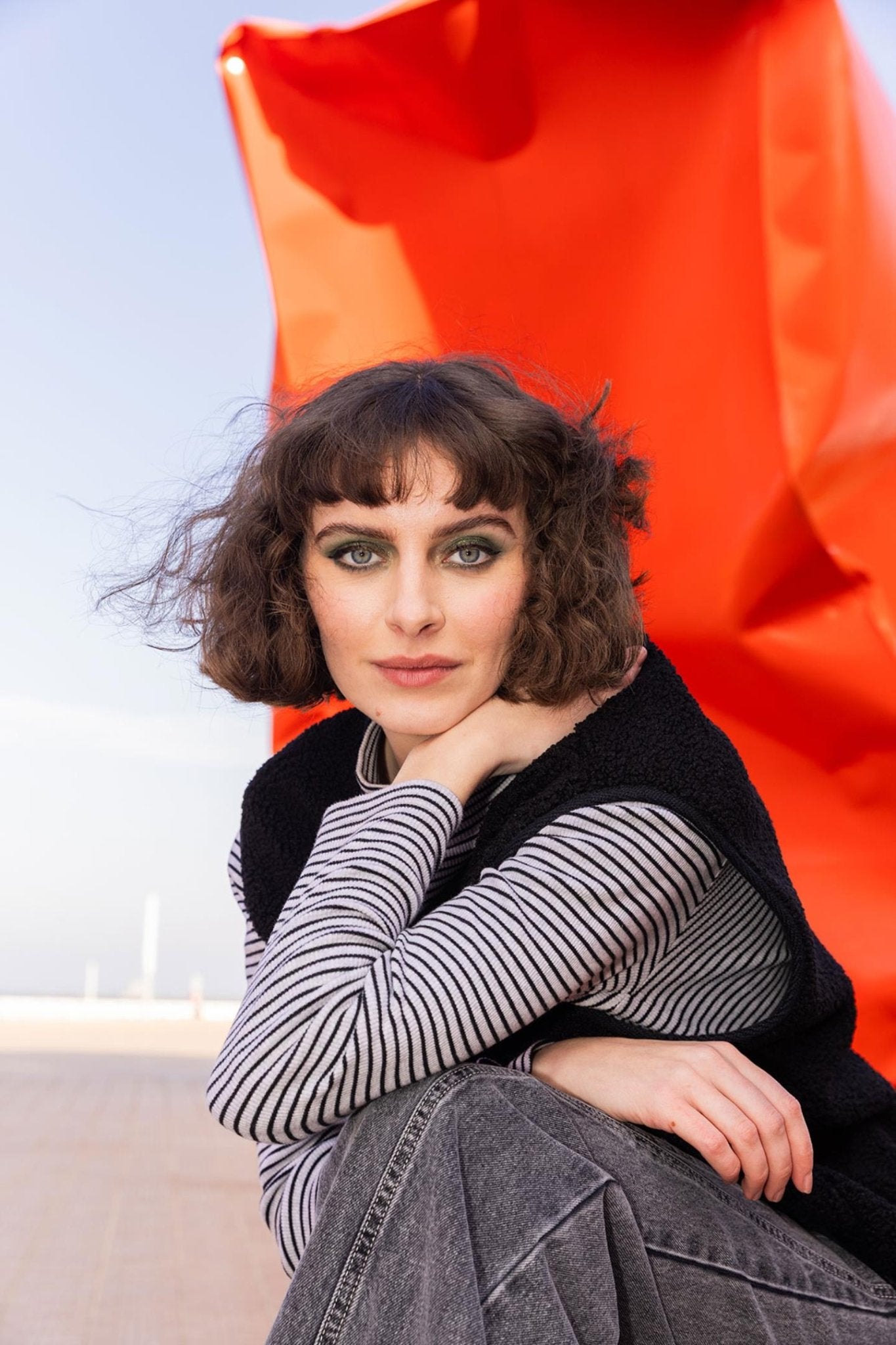 GILET IN TEDDY (8540) - Four Roses