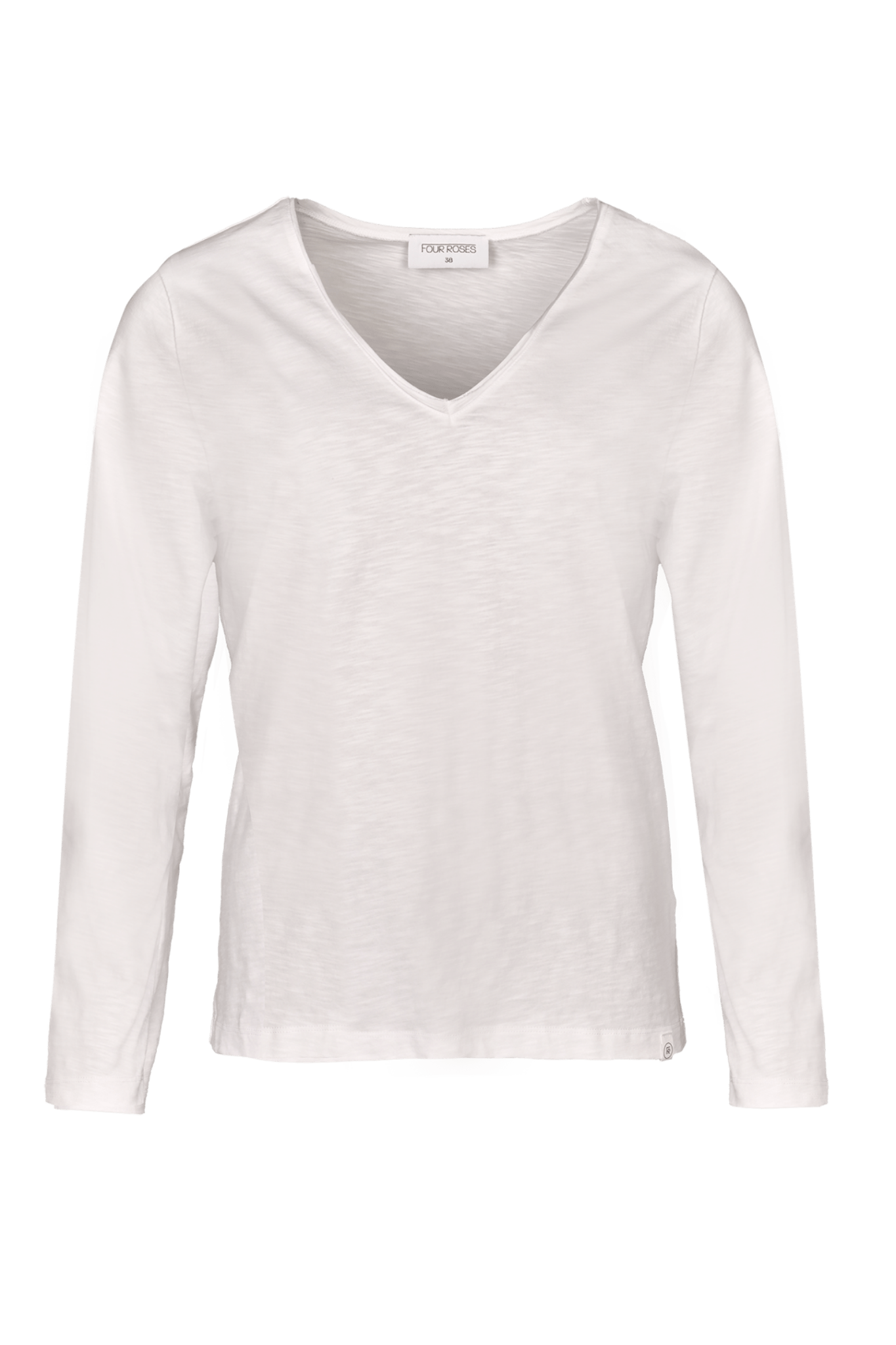 LONGSLEEVE MET V - HALS (8556) - Four Roses