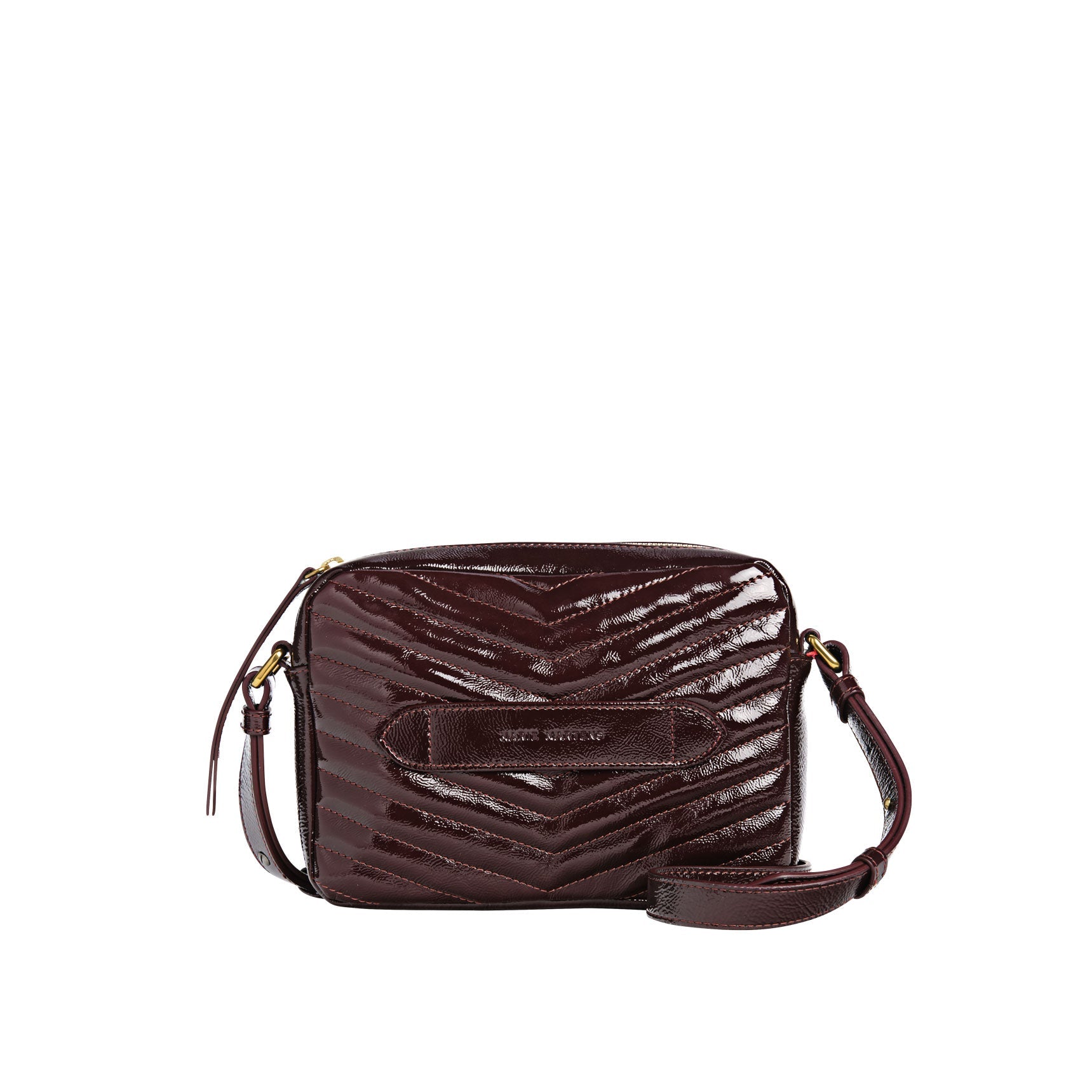 Marie Martens - Bento Quilted - Bordeaux Patent - Four Roses
