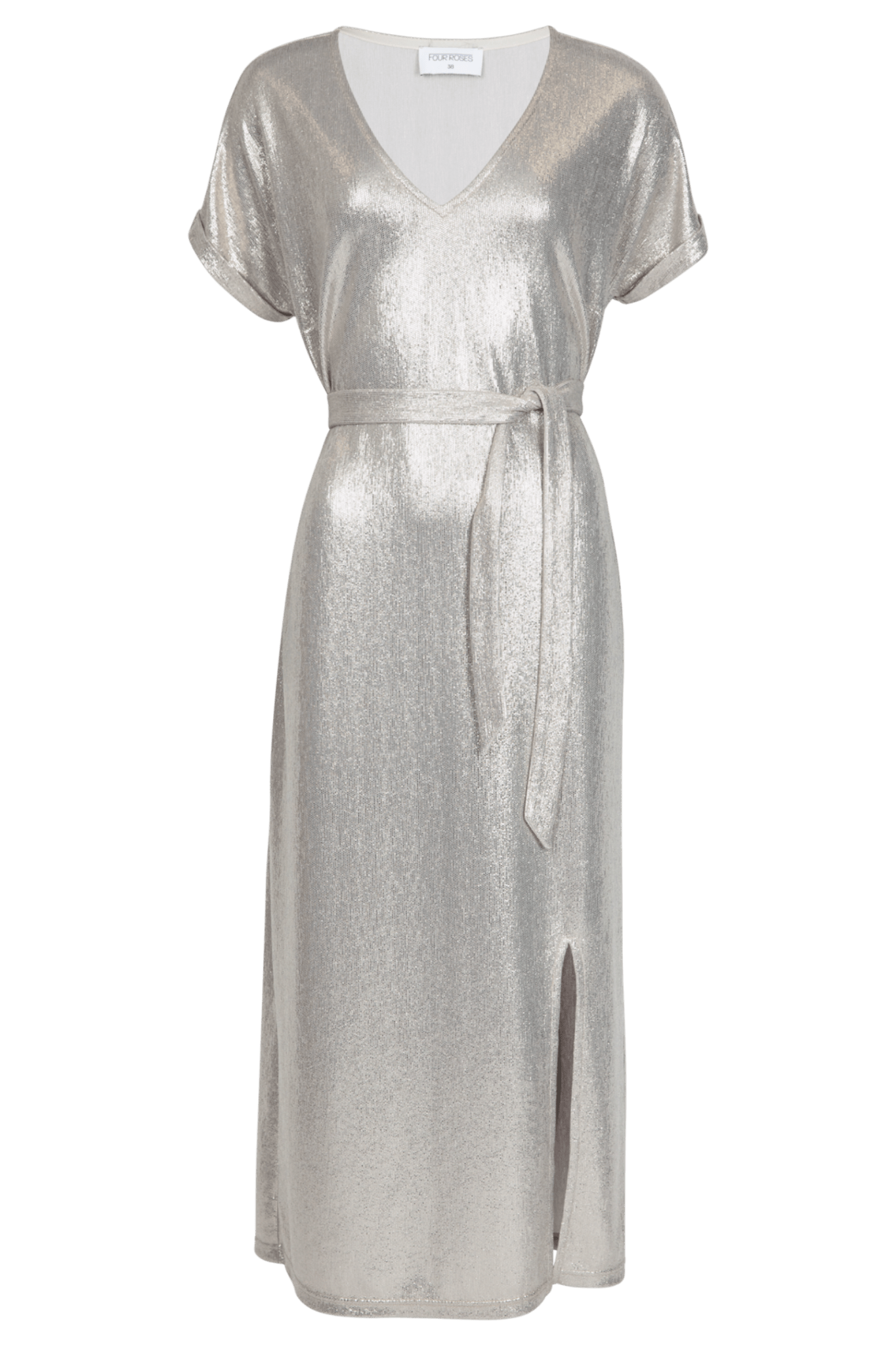MIDI KLEED IN ZILVER (8101) - Four Roses