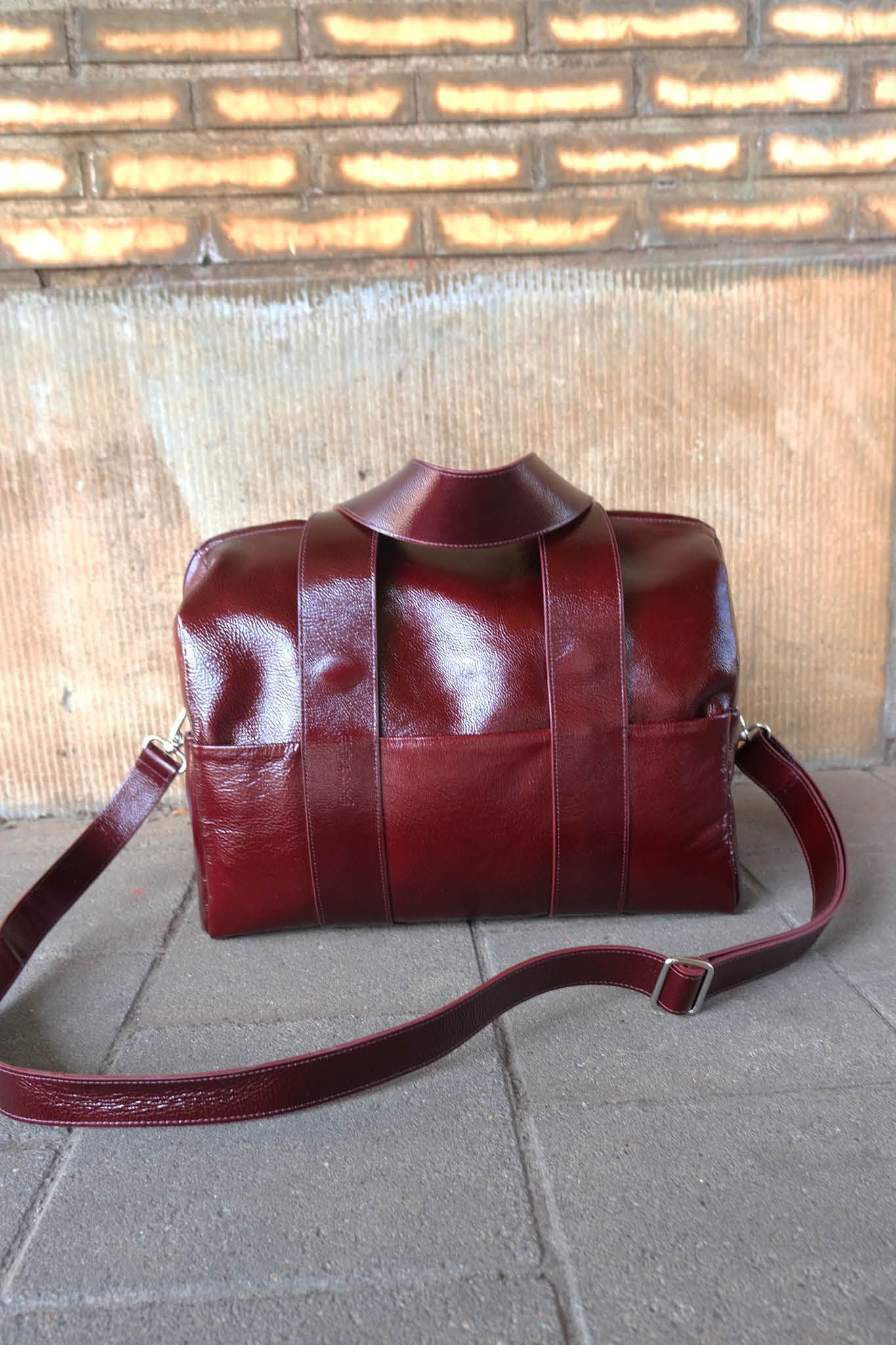 MIEKE DIERCKX - BOWLING BAG XL - Four Roses