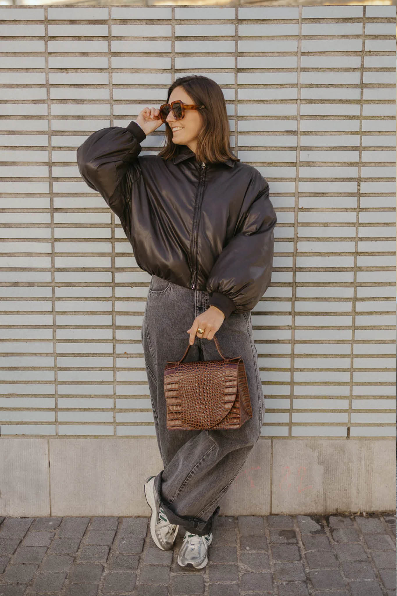 MIEKE DIERCKX - MINI BRIEFCASE - Four Roses