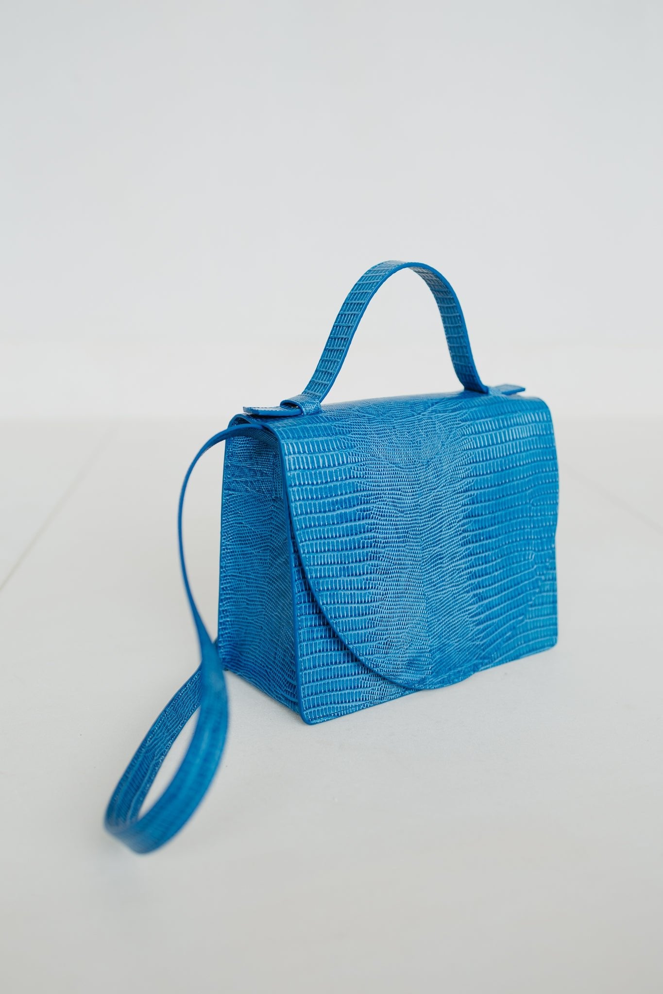 MIEKE DIERCKX - Mini Briefcase - Amalfi Snake - Four Roses