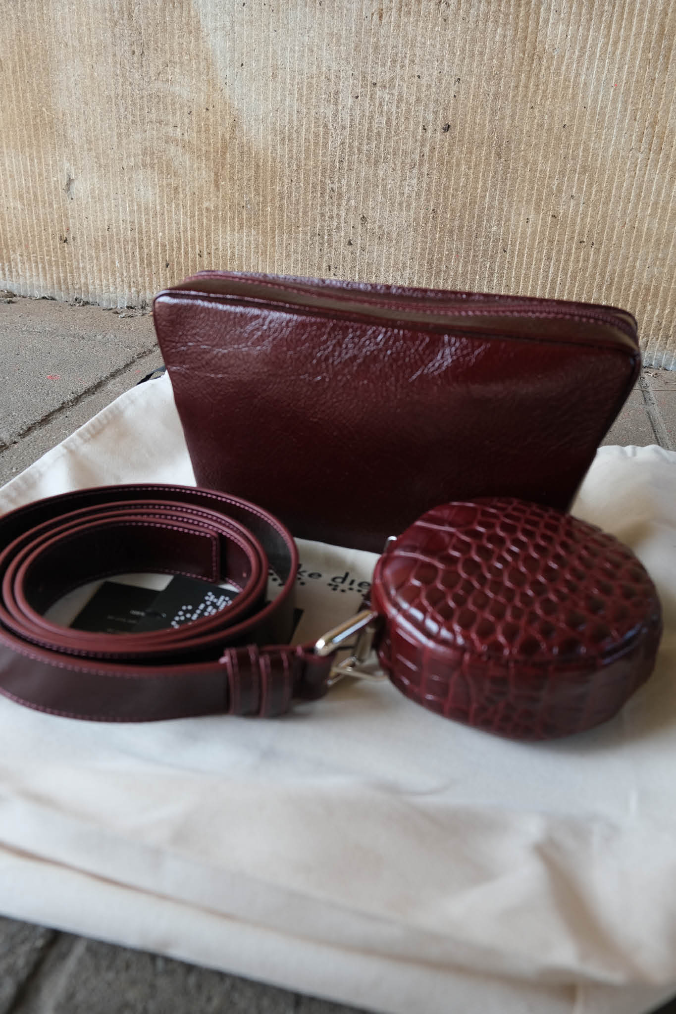 MIEKE DIERICKX - THE BELT XL - COMBI SET - Four Roses