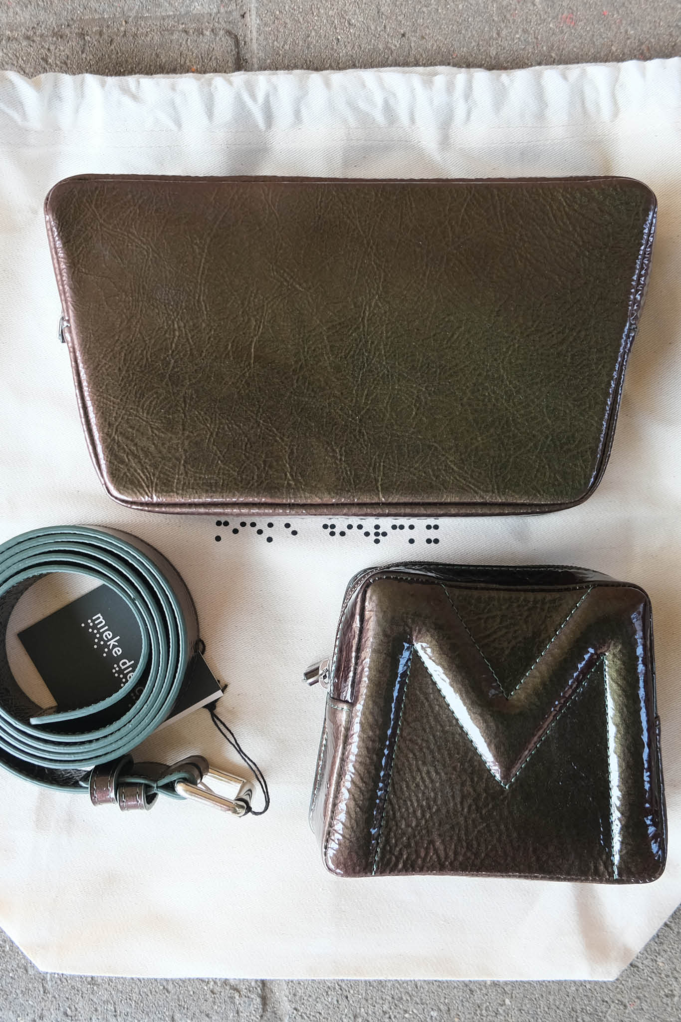 MIEKE DIERICKX - THE BELT XL - COMBI SET - Four Roses