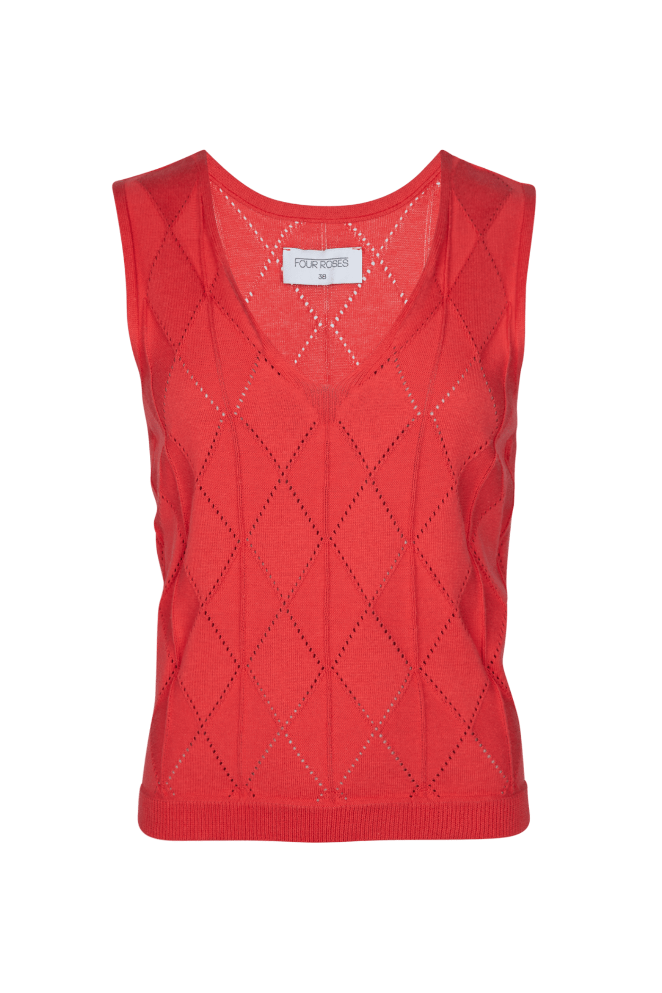 MOUWLOZE TOP AJOUR (8061) - Four Roses