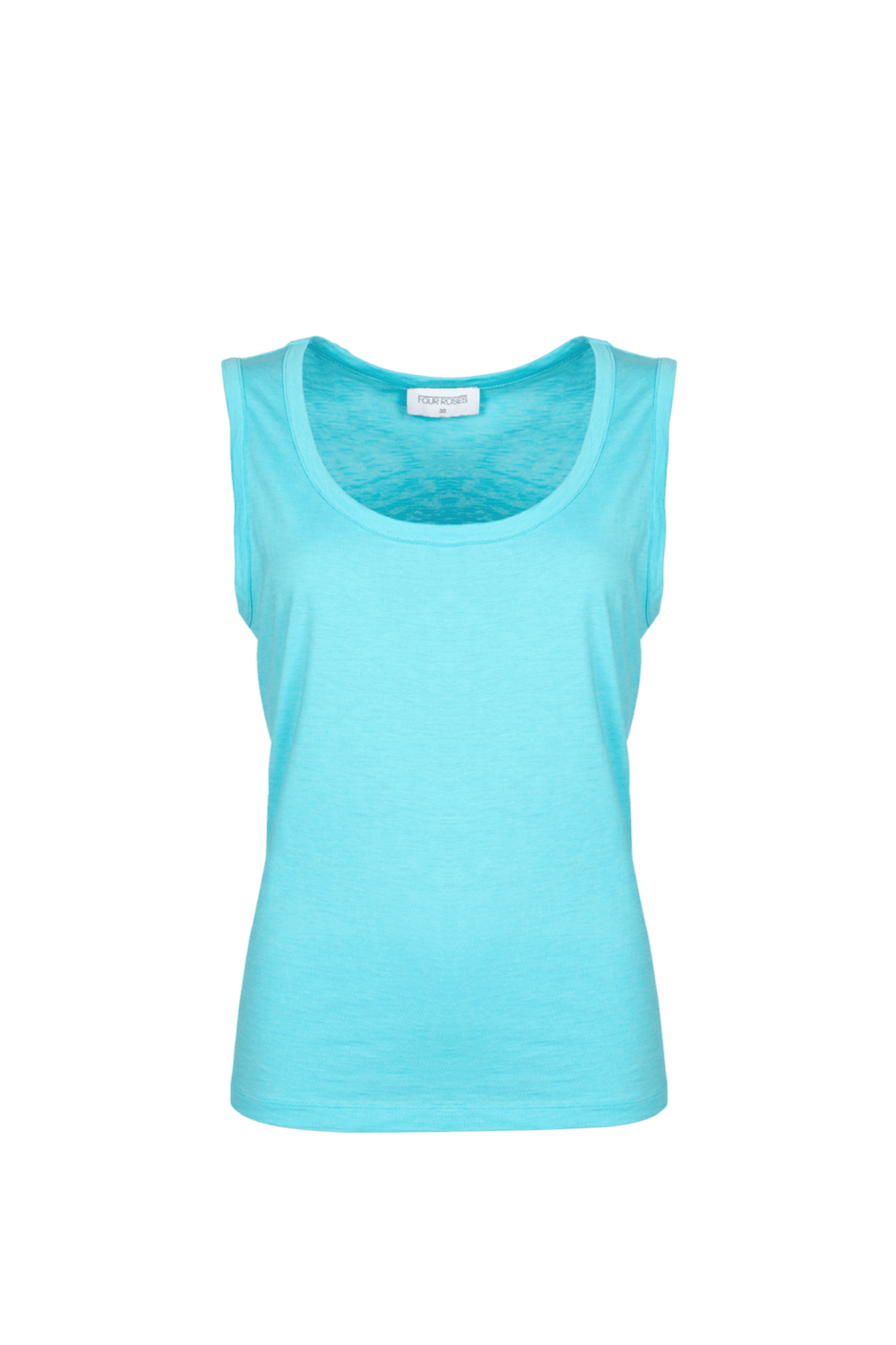 TOP SANS MANCHES EN JERSEY (9049) - Four Roses