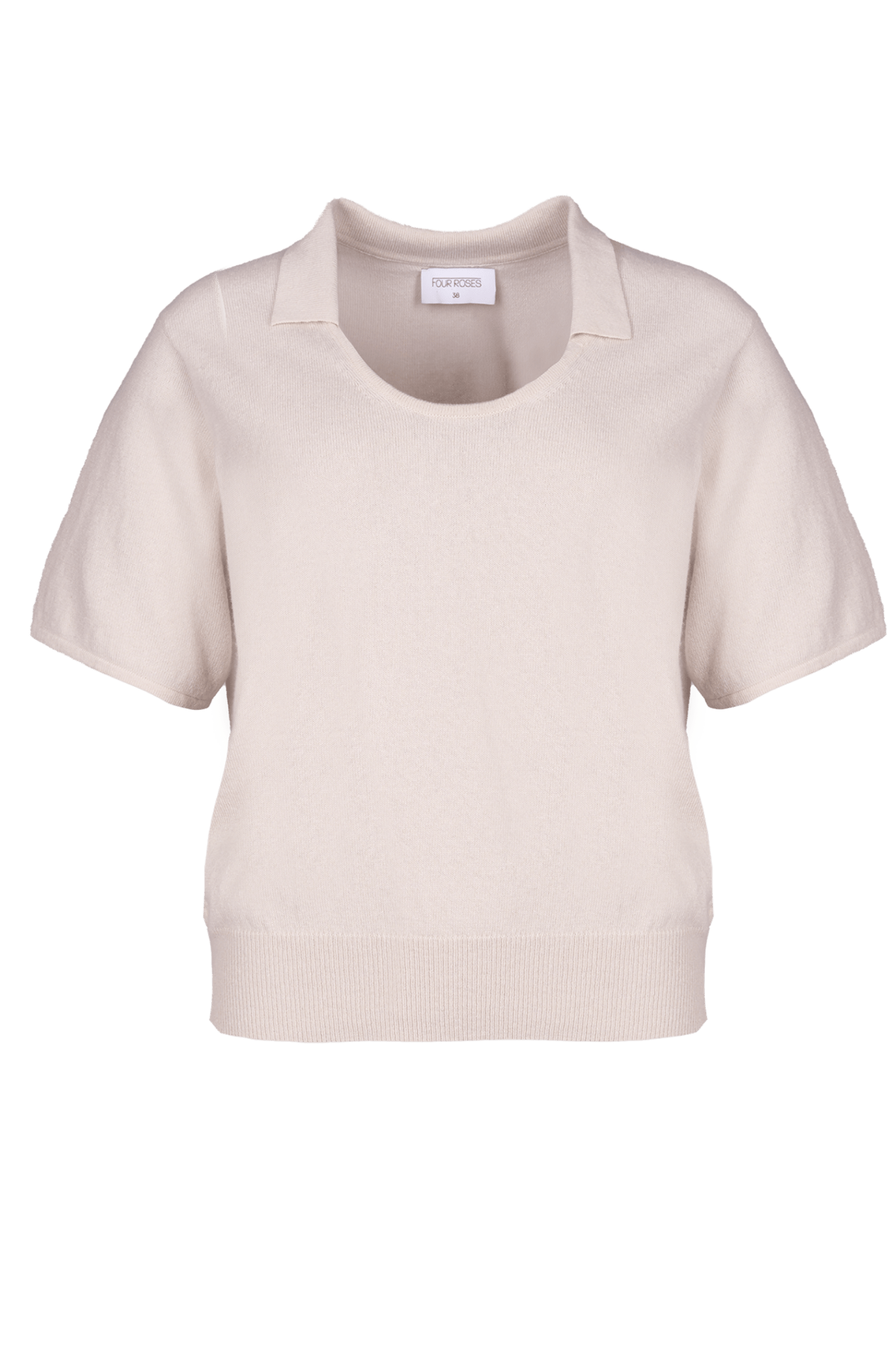 POLO MET RONDE HALS (8569) - Four Roses