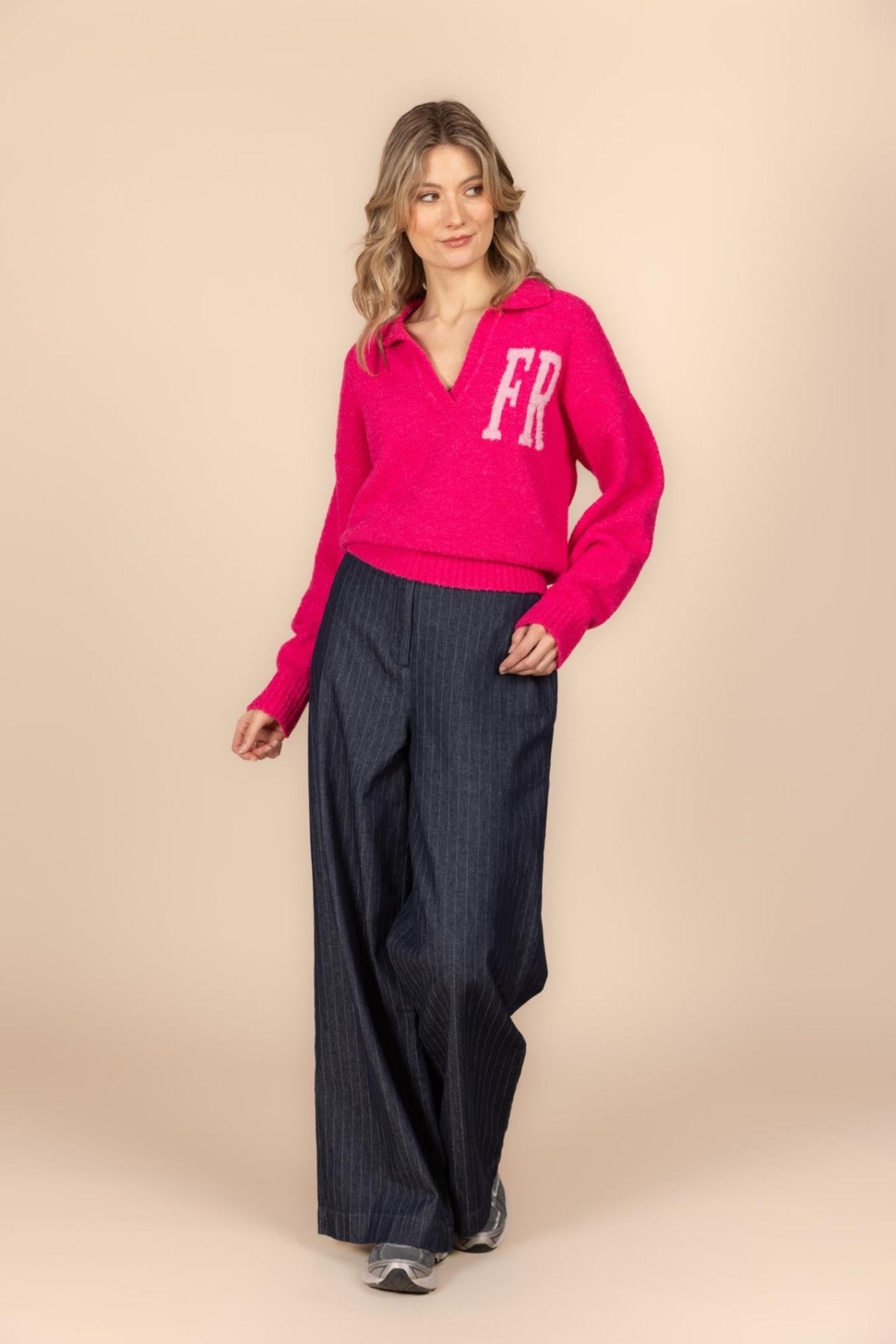 POLOSWEATER IN BOUCLEBREI (9519) - Four Roses