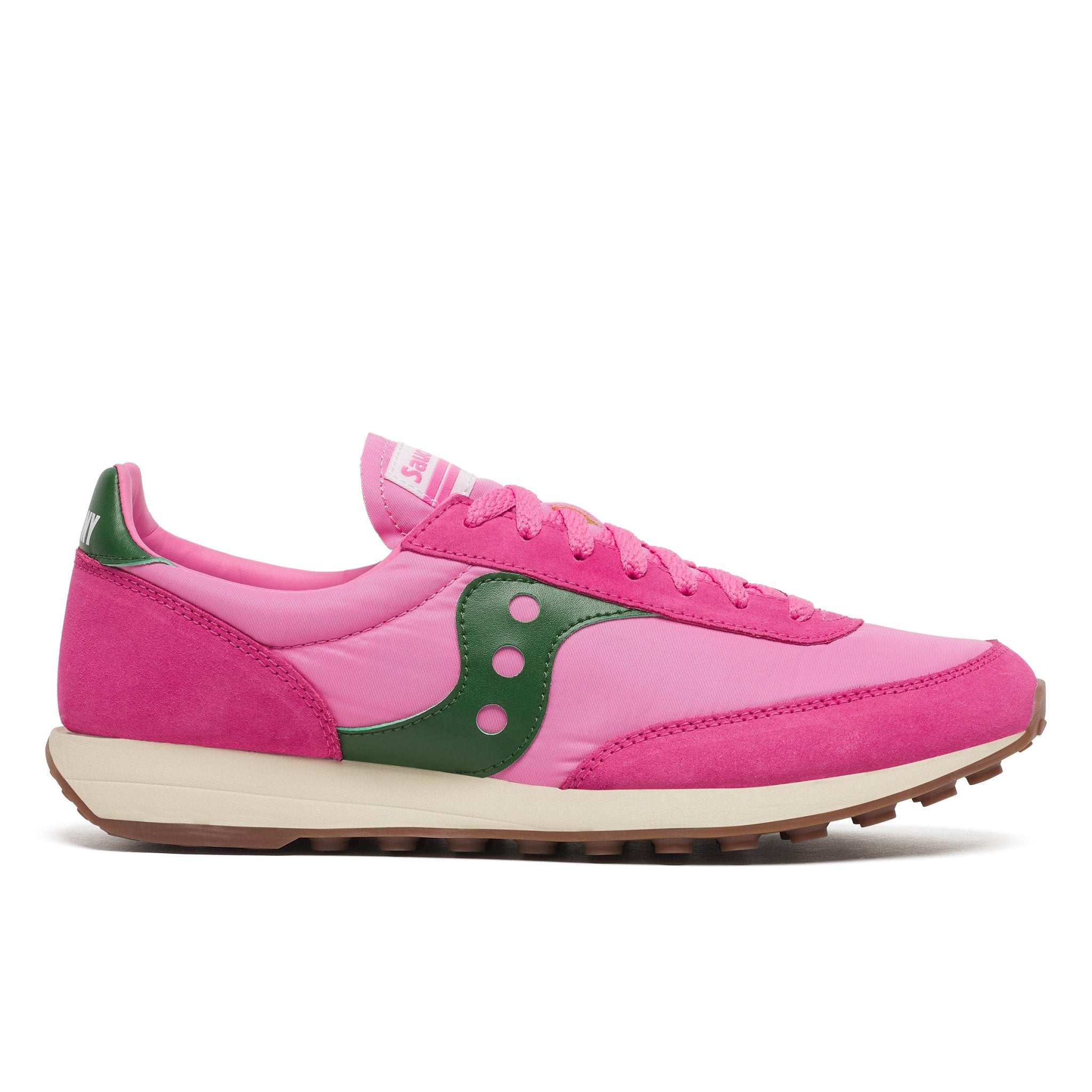 SAUCONY TRAINER 80 (pink/forest) - Four Roses