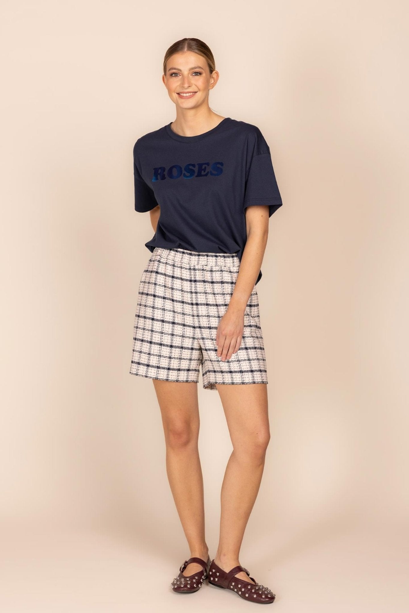 SHORT MET ELASTISCHE TAILLEBAND (9089) - Four Roses