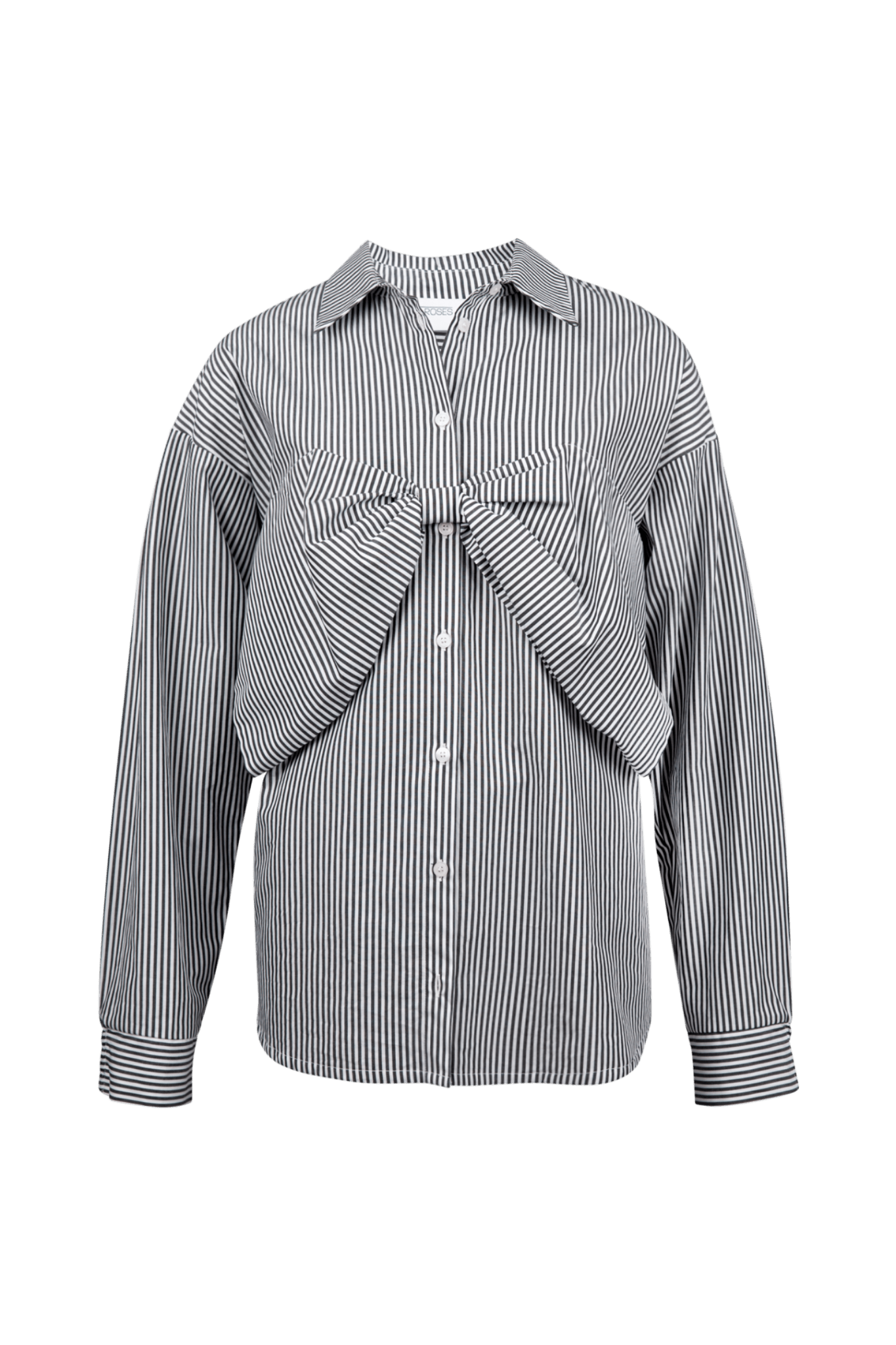 STATEMENT HEMD MET OPVALLENDE STRIK (9582) - Four Roses