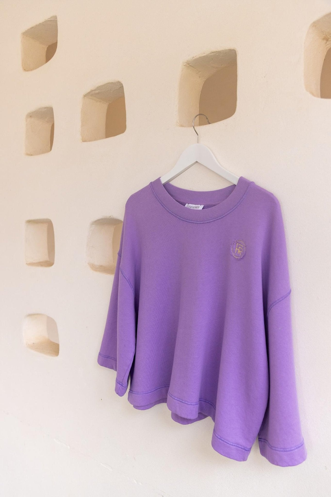 SWEATER WITH THREE-QUARTER SLEEVES (9044) - Four Roses