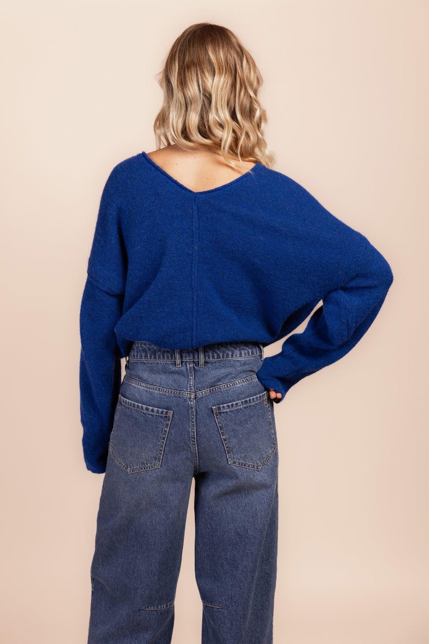 SWEATER MET FIJNE AFWERKING (8564) - Four Roses